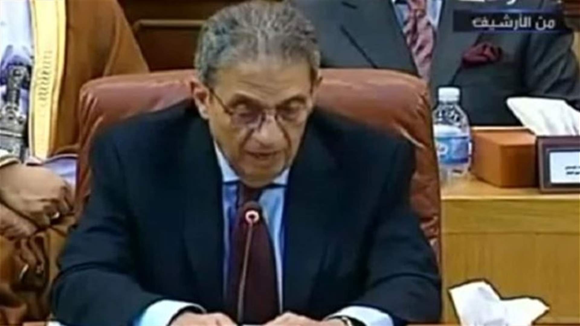 REPORT: Egypt's 50-member constitutional panel elects Amr Moussa as its president