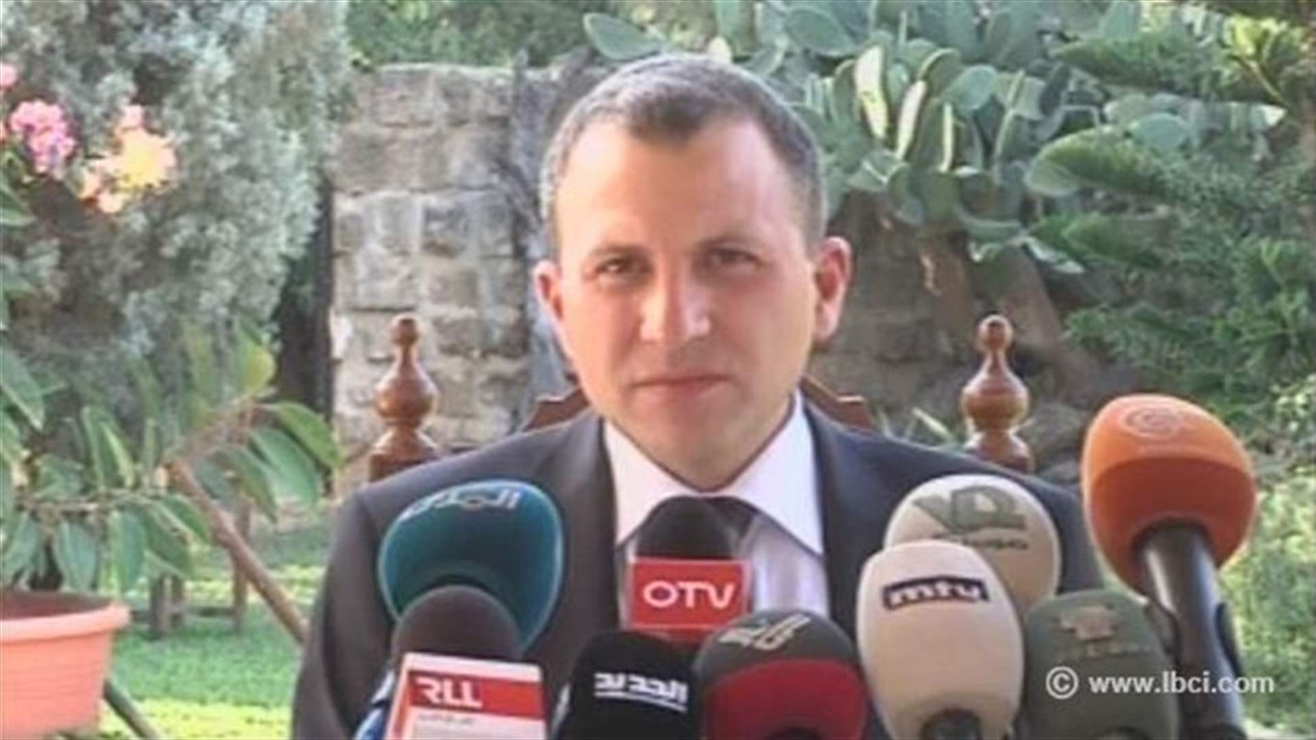 باسيل : ما يحصل بمعلولا اشارة جدية لتنفيذ مخطط تهجير المسيحيين 