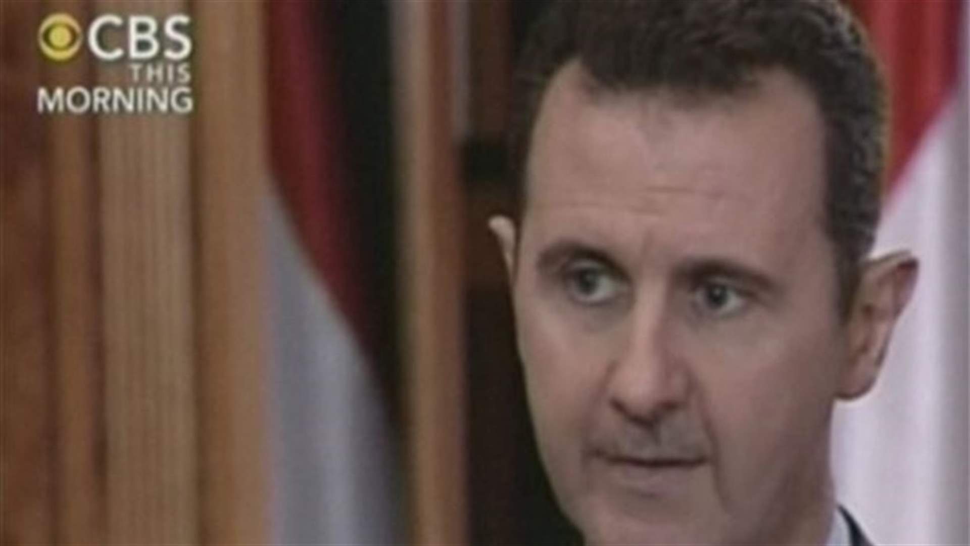 الاسد : حلفاؤنا سيردون في حال تعرضت سوريا لأي هجوم