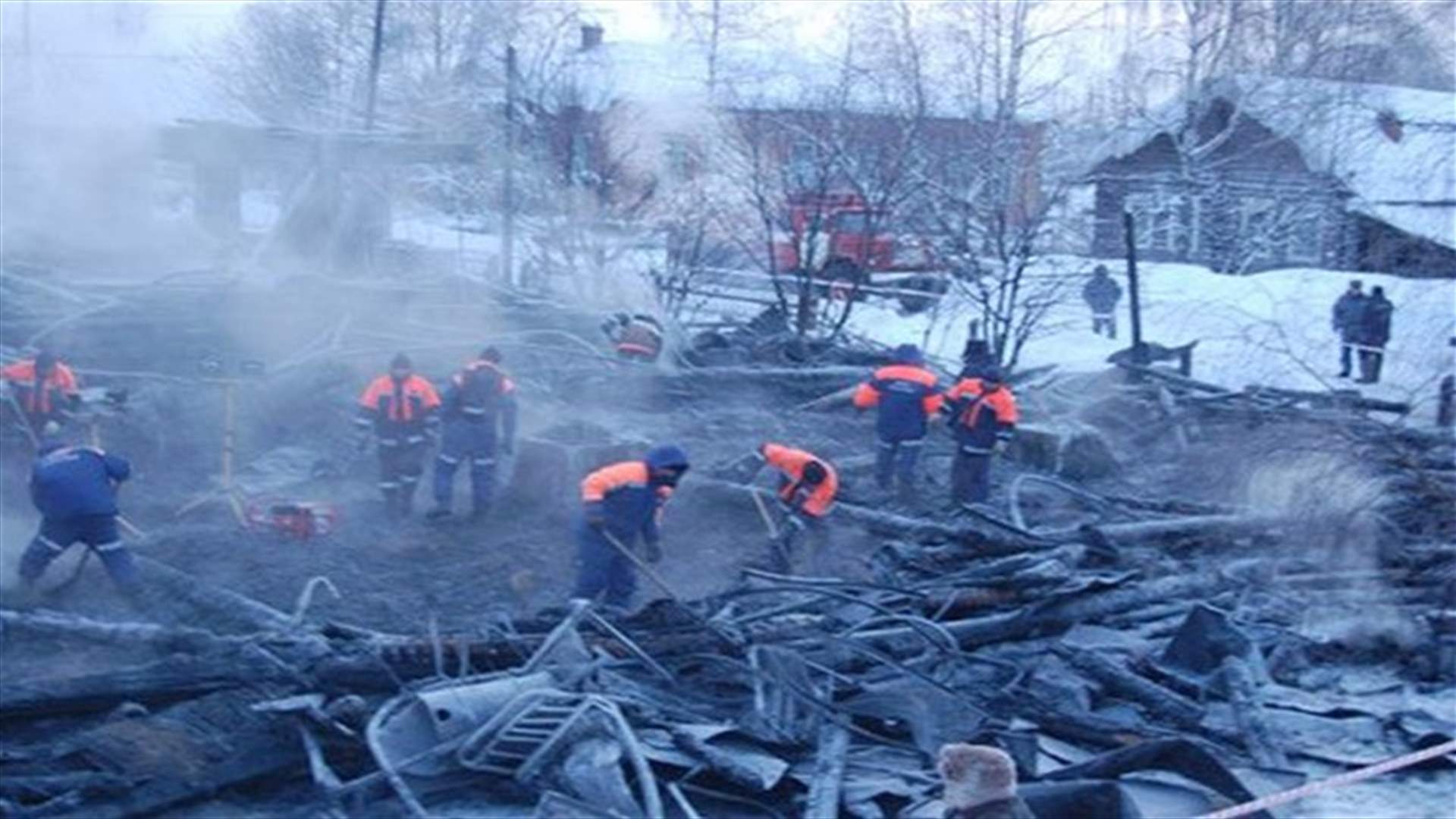 Investigators say 37 dead in Russian mental hospital fire