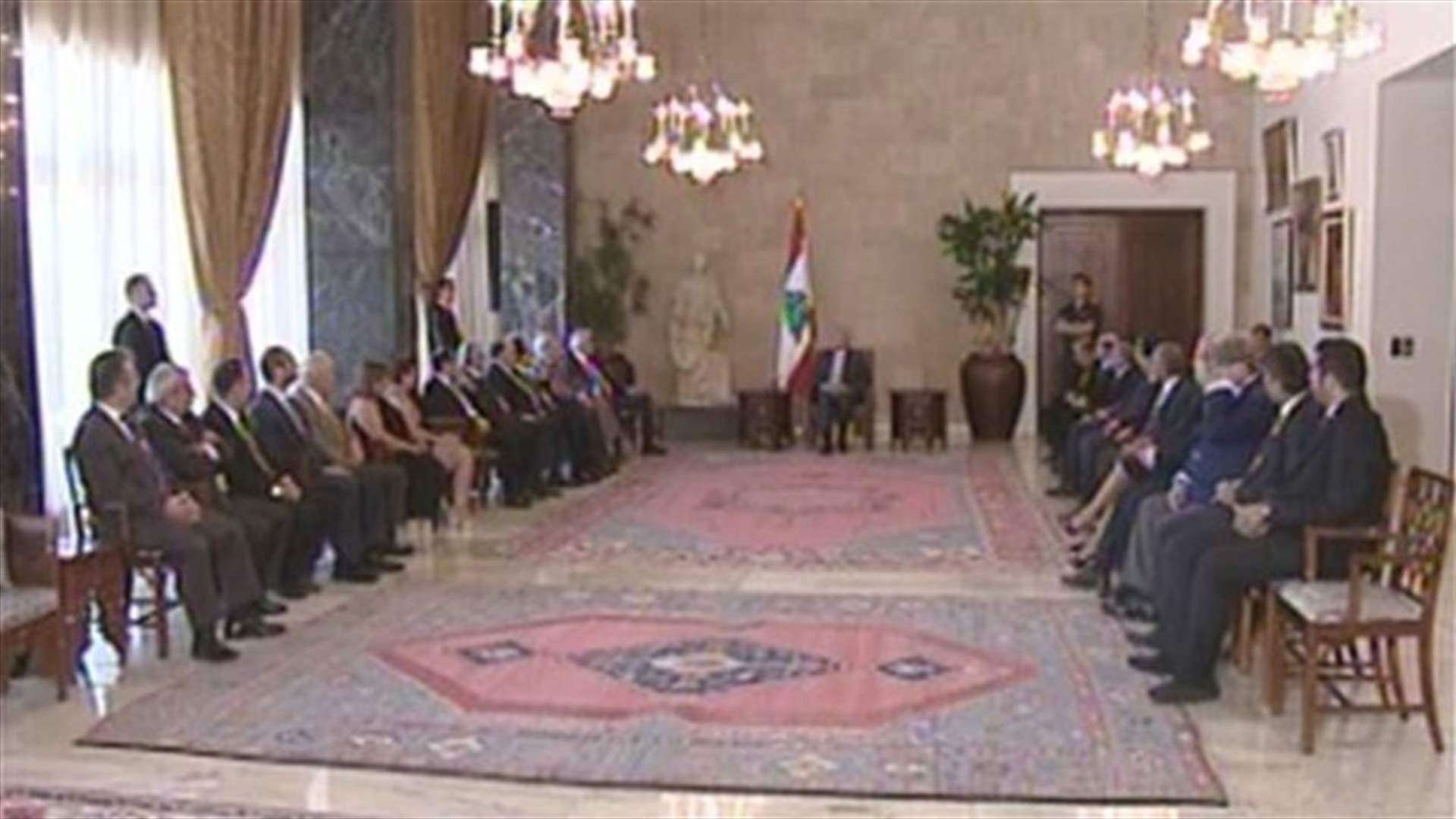 Sleiman voices support to all initiatives that aim at holding dialogue sessions