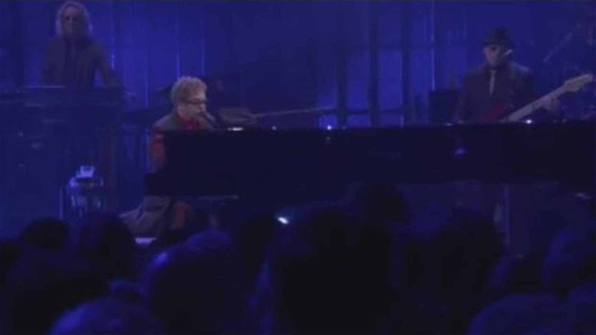 REPORT: Elton John at iTunes fest: 'Magical to be alive'