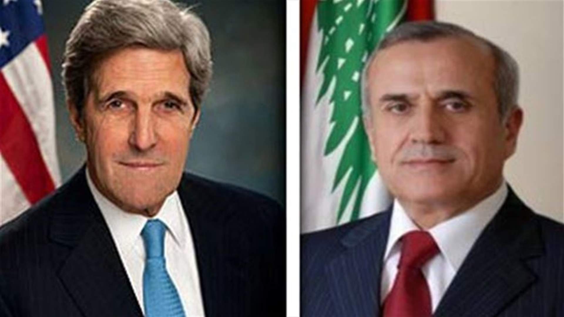 سليمان رفض طلب كيري تأييد الضربة العسكرية على سوريا