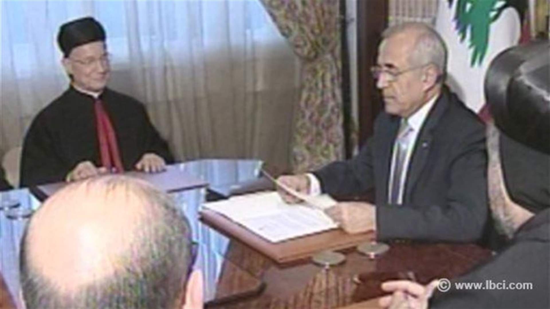 President Sleiman underscores need to form new cabinet