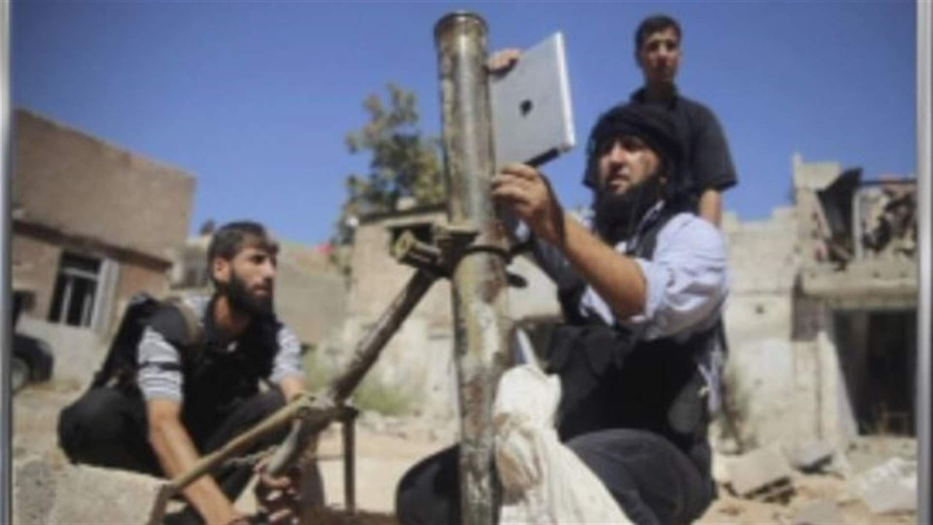 Syrian rebels use iPad devices to aim mortars at Damascus