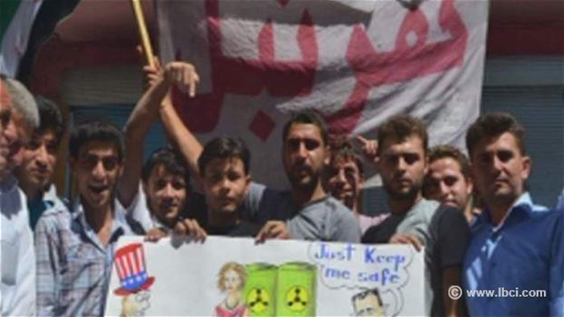 REPORT: Kafr Nabl rebels illustrate the Syrian revolution in 3 minutes