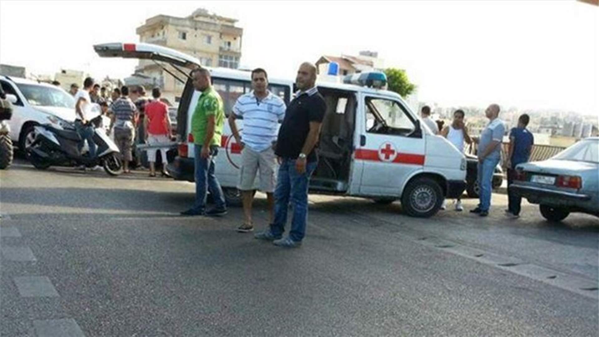 جرحى بحادث سير في ضهر العين