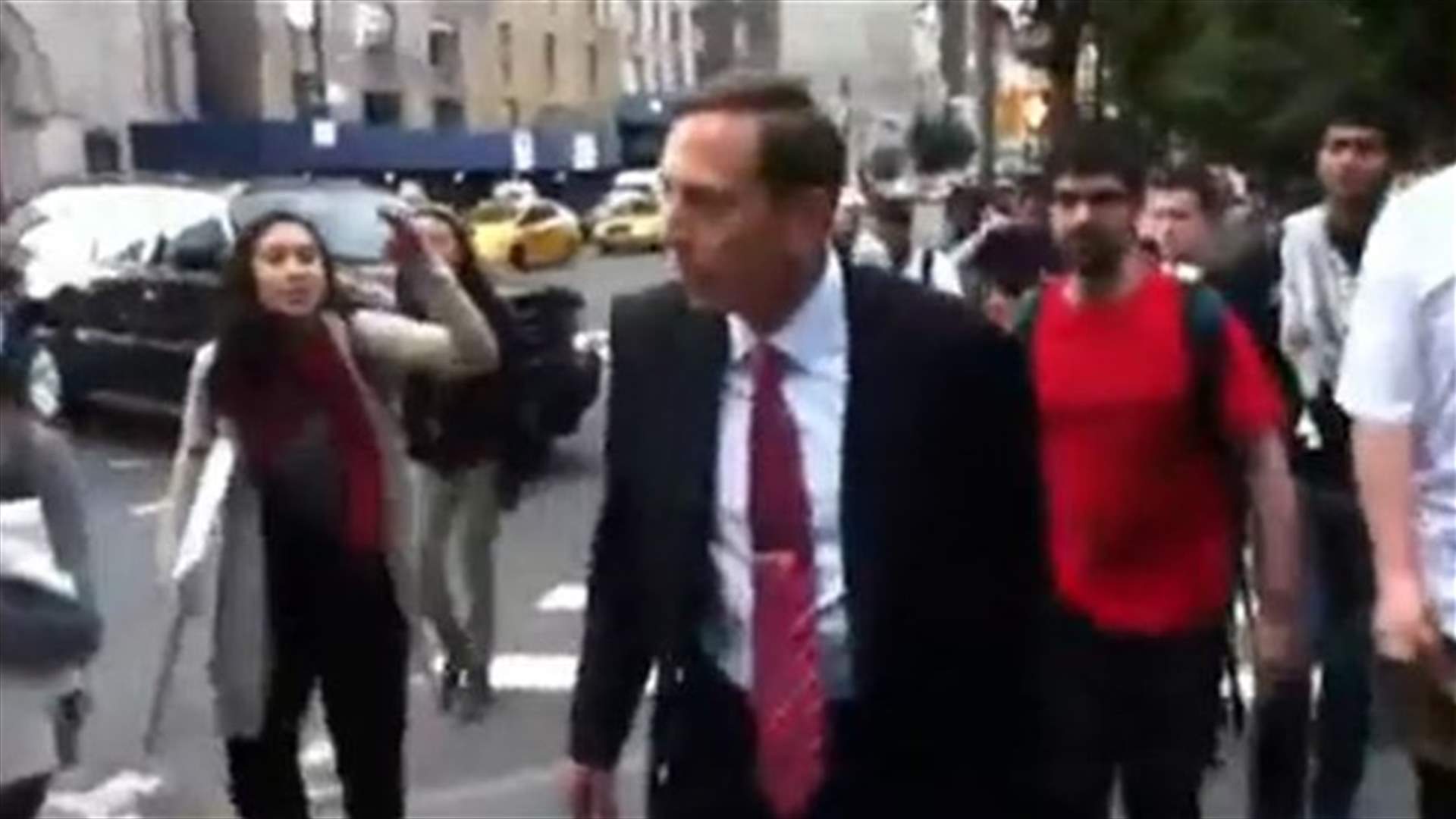 REPORT: Former CIA Chief General Petraeus protested by CUNY students 
