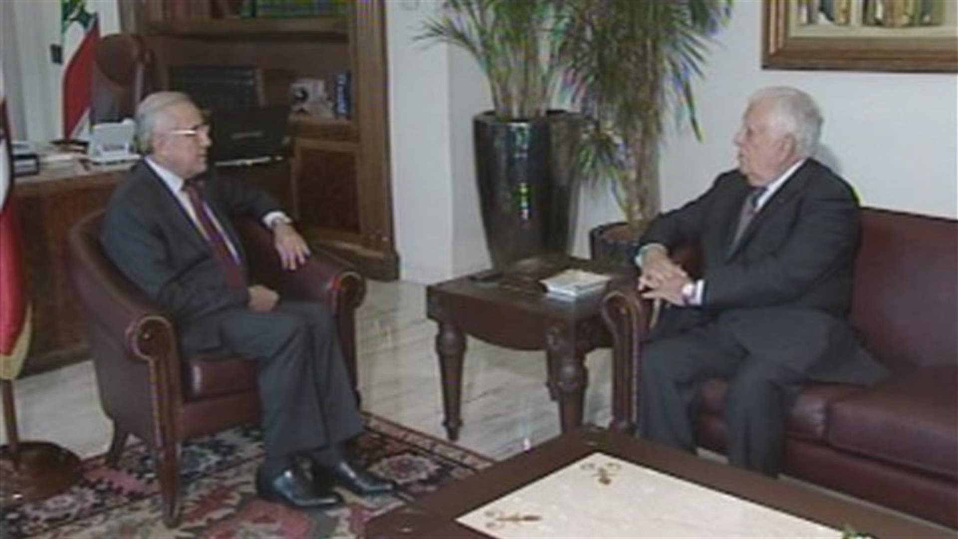 President Sleiman holds several meetings, tackles preparations for NY conference