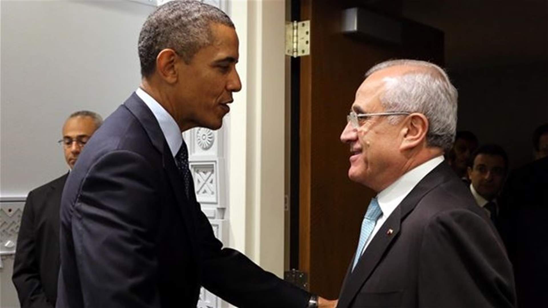 Obama praises Lebanon for hosting Syrian refugees