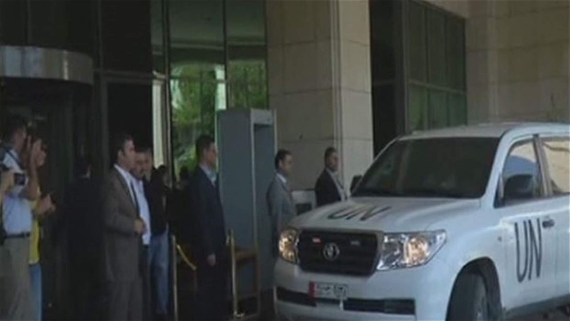 REPORT: Rebels slam opposition; UN team returns to Syria