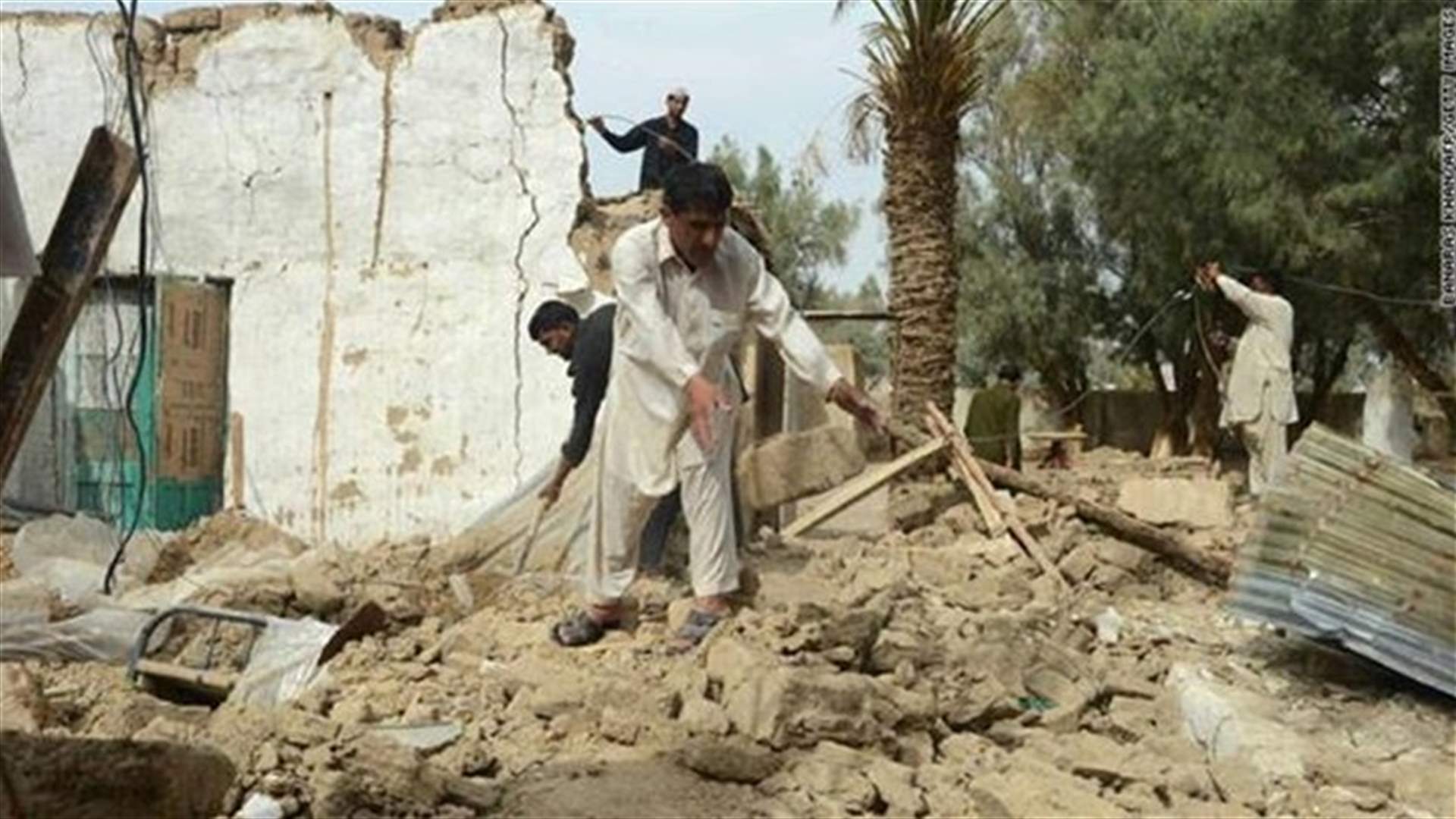REPORT: Massive quake in southwest Pakistan kills 327, creates island