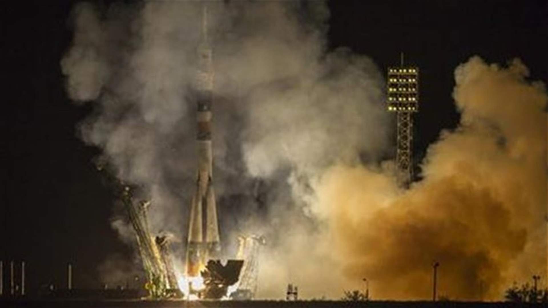Joint US-Russian crew reaches space station