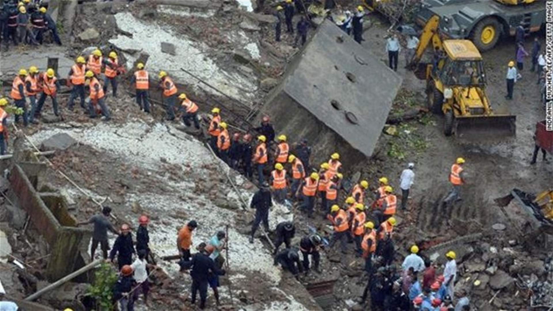 60 dead in India building collapse as search ends