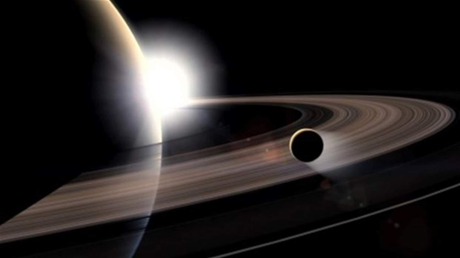 Household plastic material found on Saturn moon
