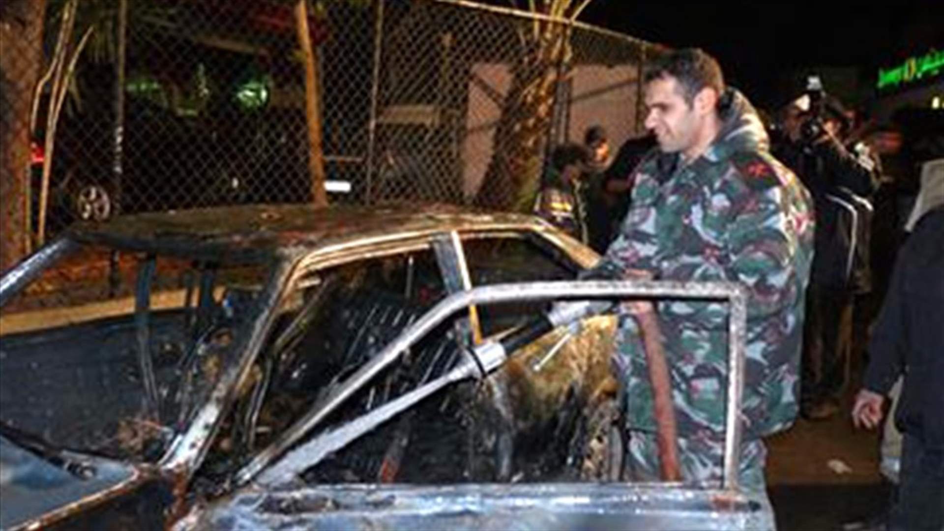 Two people arrested, admit to burning cars in Sidon 