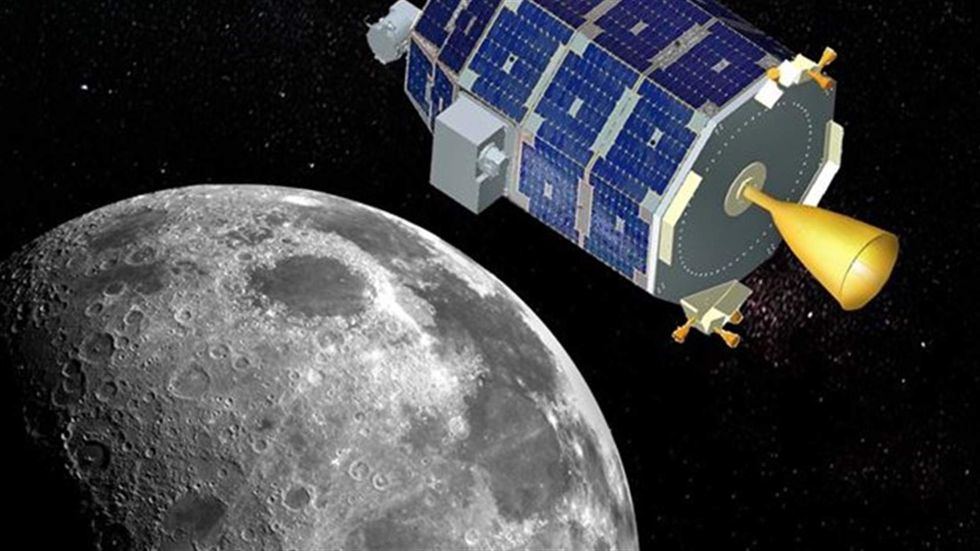NASA's new moon probe settles into lunar orbit
