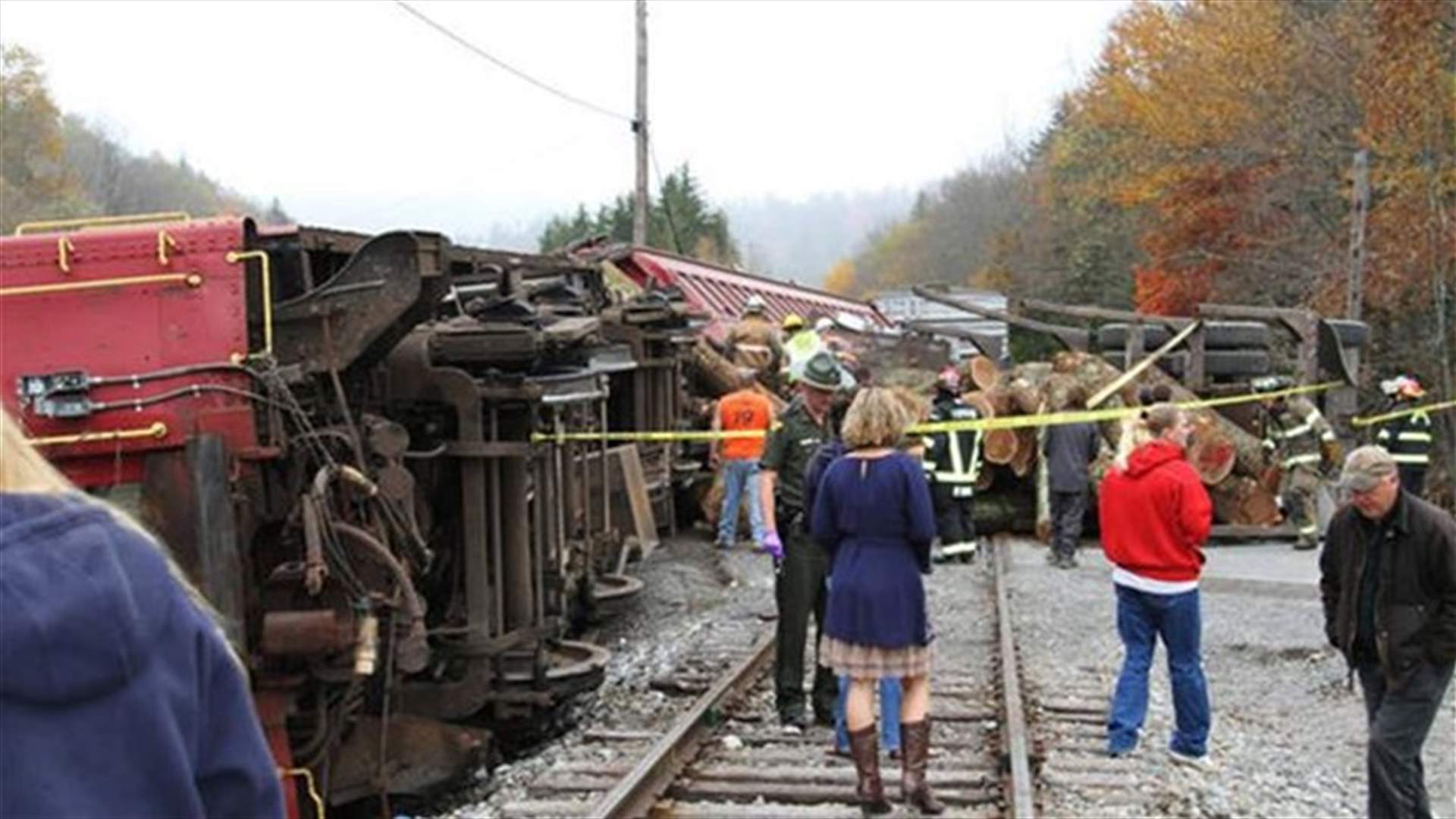 Truck, train collide in US; 1 dead, 23 hurt