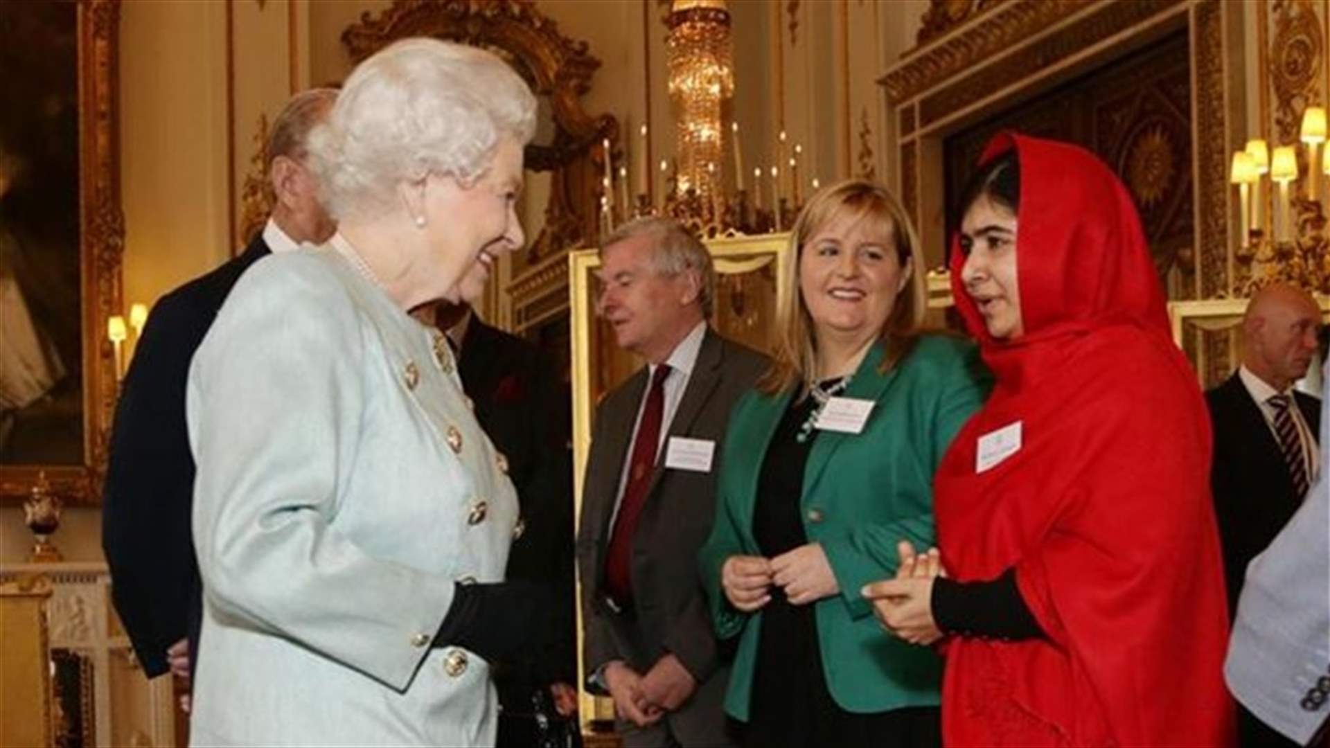 Malala skips school to meet Queen Elizabeth II