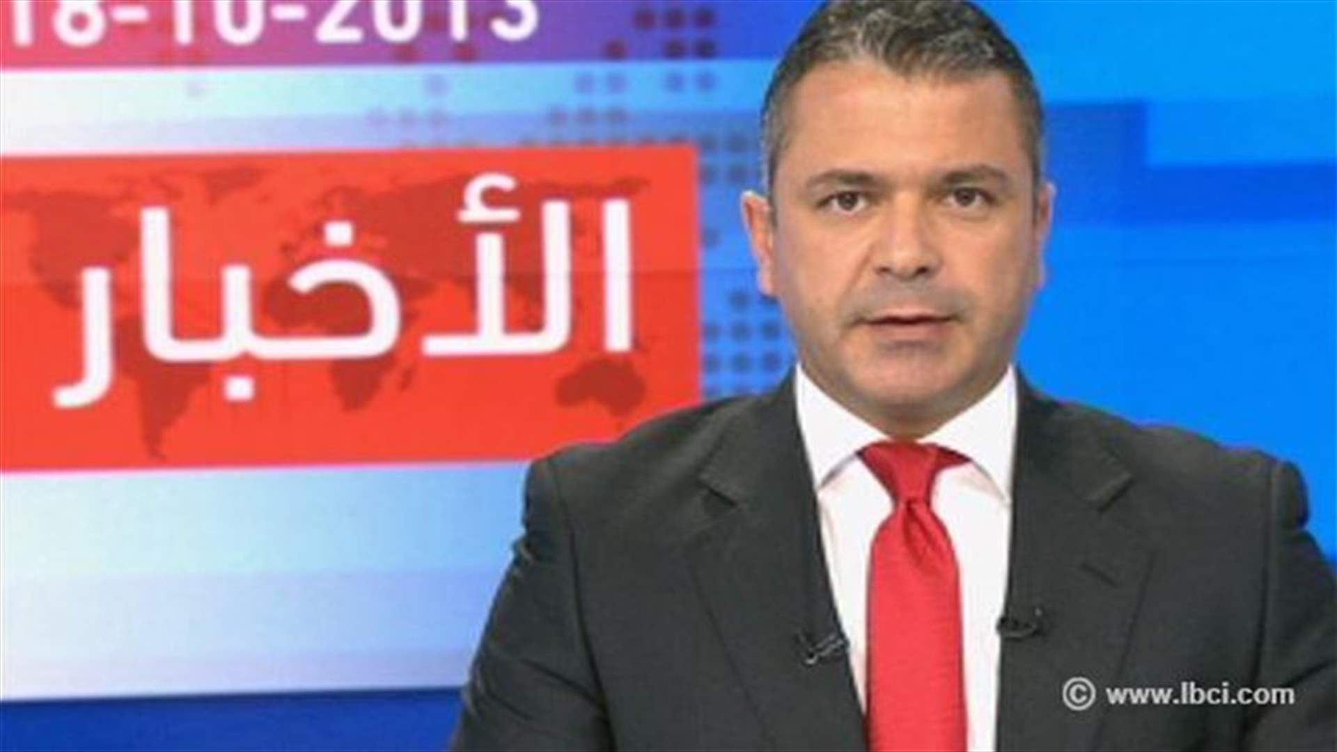 مقدمة النشرة المسائية 18-10-2013