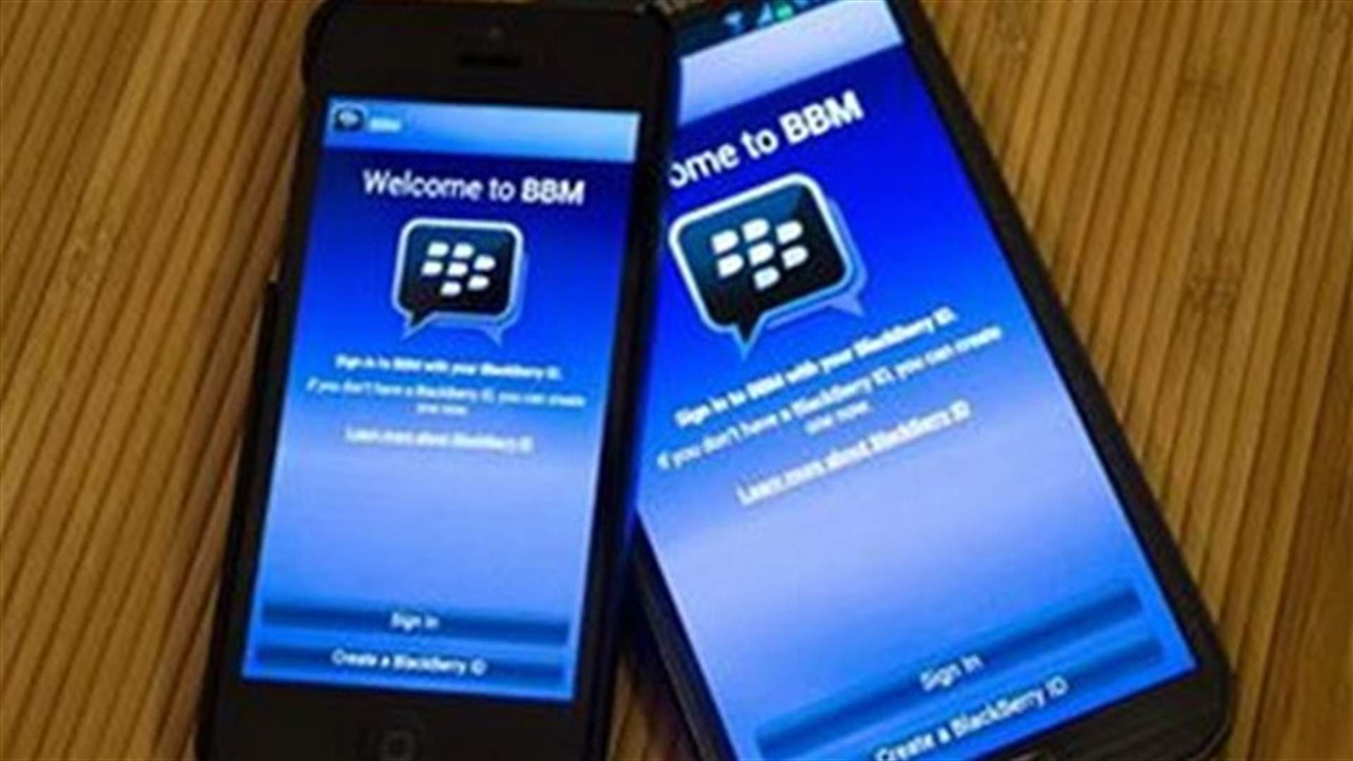 بلاكبيري: خدمة BBM رسمياً على أندرويد وأيفون