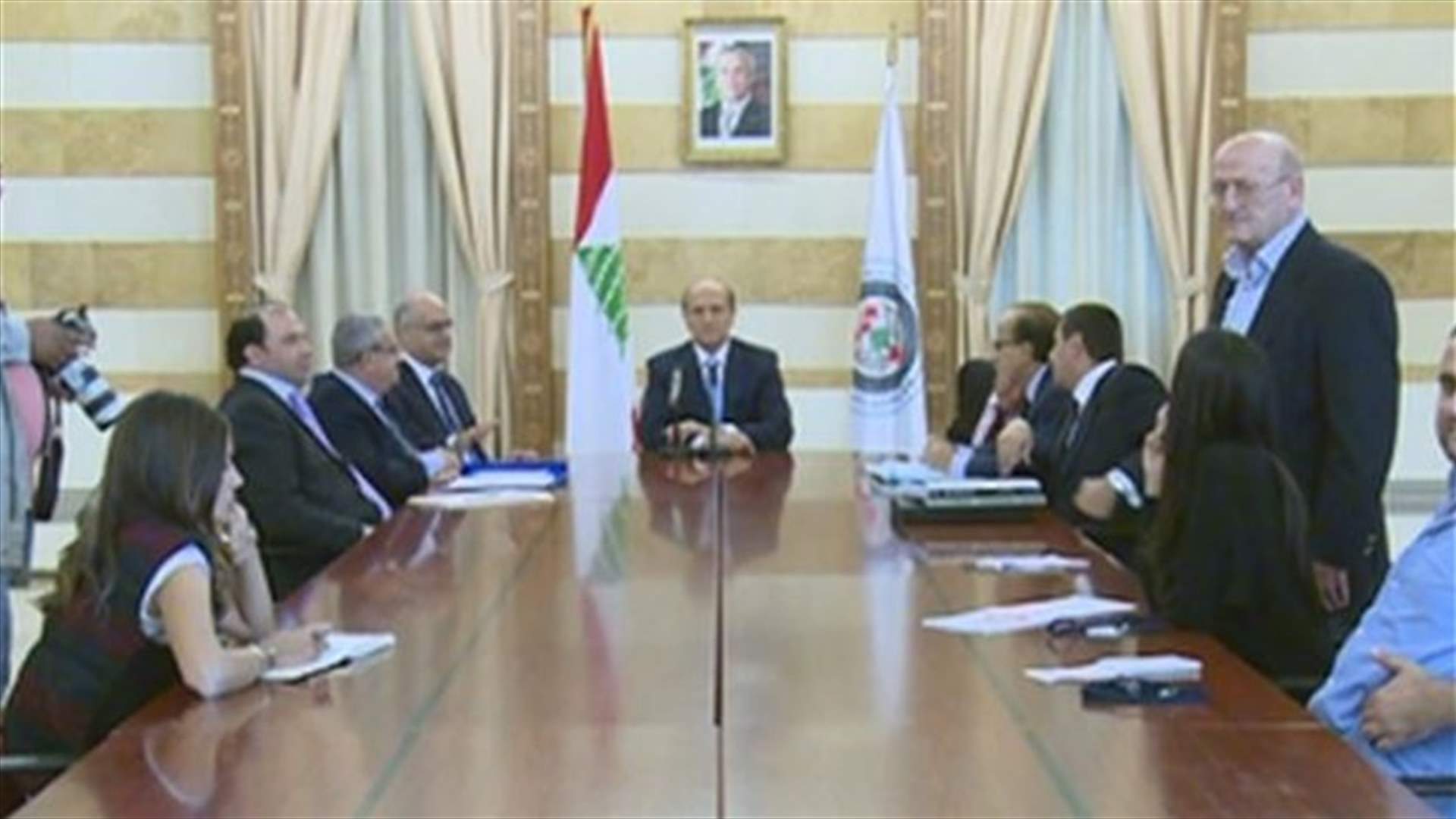 شربل في اجتماع عن لاسا: اتفاق على اسئناف المسح في أول ت2