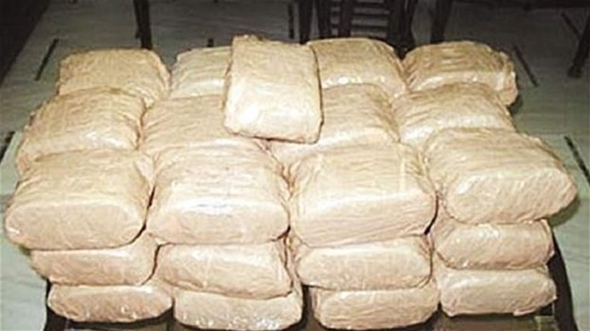 اتلاف كميات كبيرة من المخدرات المضبوطة في مكب برج حمود