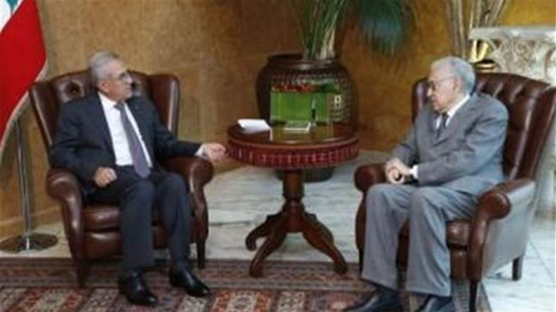 الابراهيمي في بيروت بعد عودة سليمان من النمسا التي يزورها الاحد