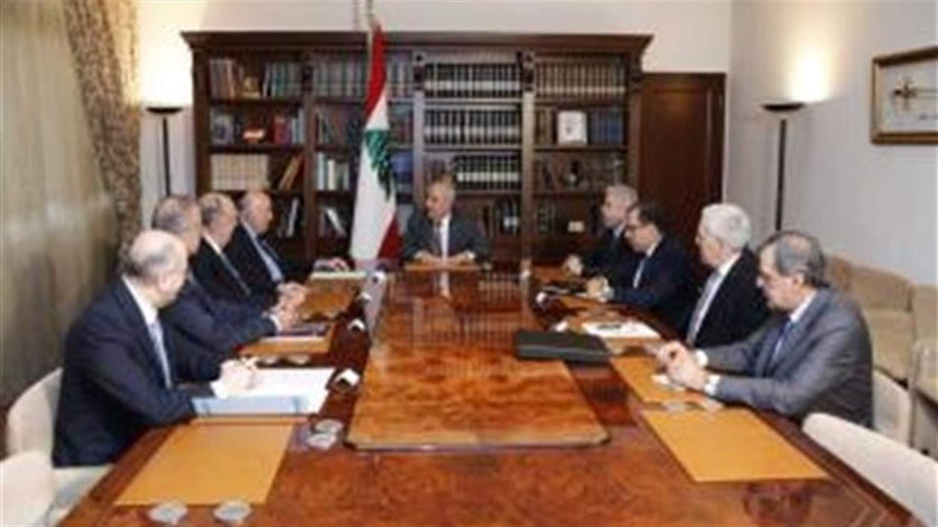 سليمان ترأس اجتماعاً للجنة التحضيرية للحوار الوطني