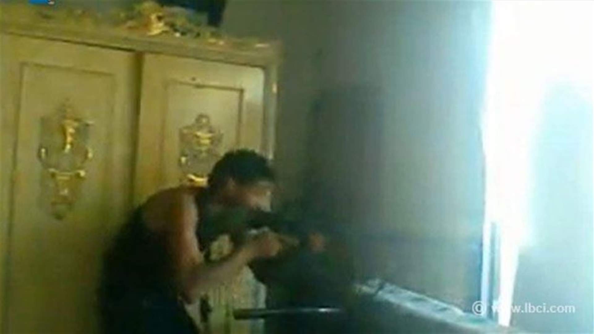 VIDEO: Gunman conducts sniping operation from his bedroom in Tripoli