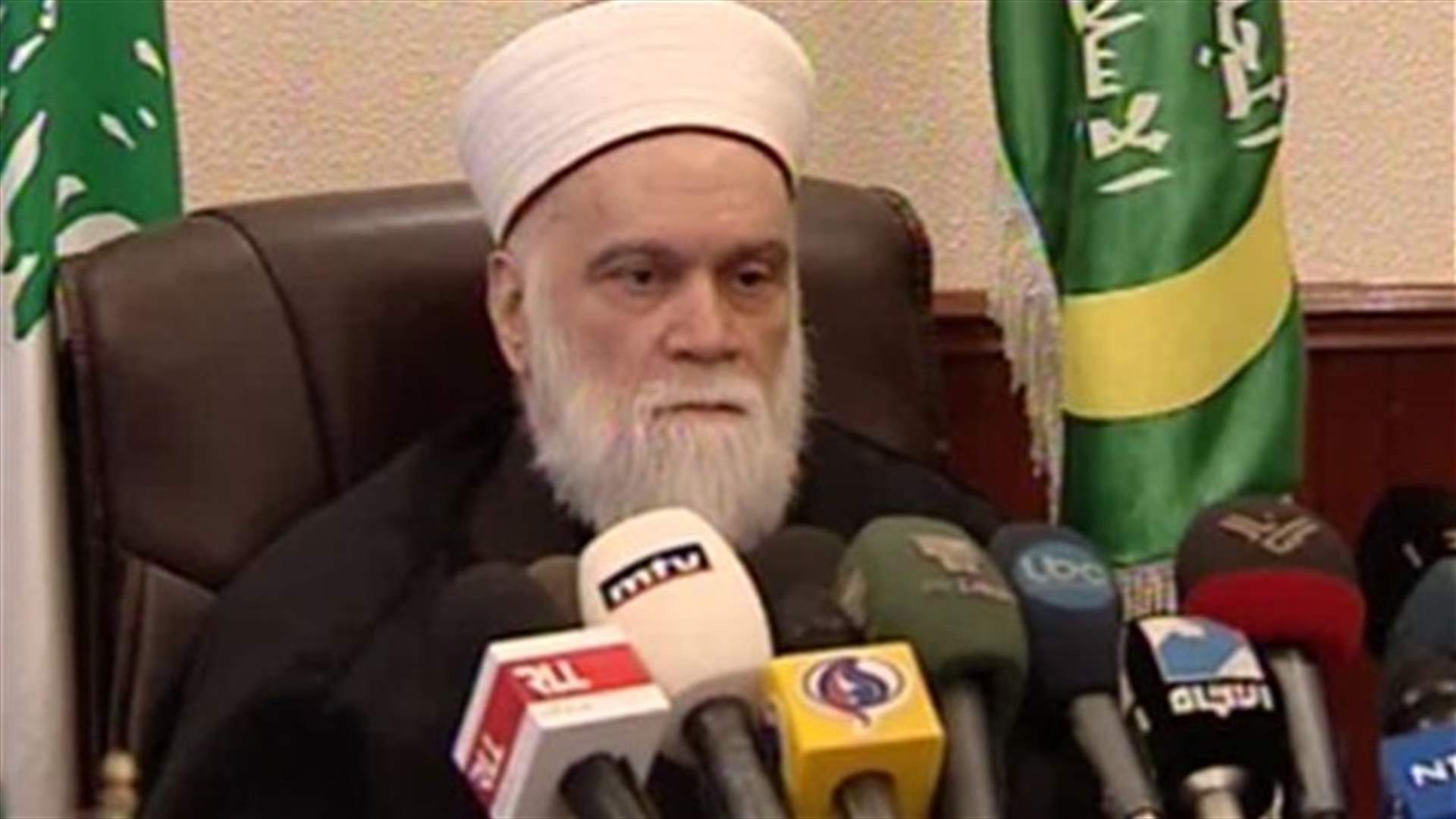 الشيخ عاصي: استدعاء عيد من قبل المعلومات امر غير مقبول ولن يمر مهما كلف ذلك 