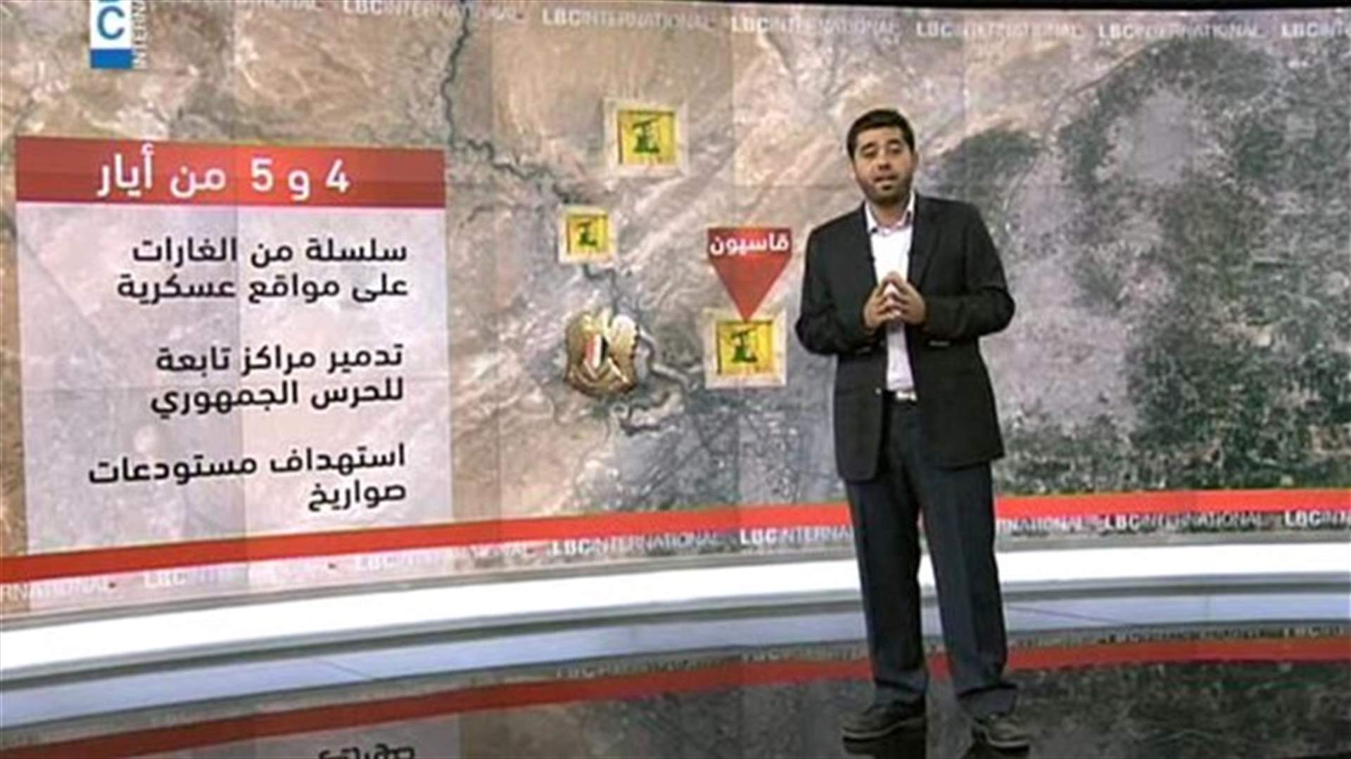 إسرائيل ليست بعيدة عن المعارك الدائرة في سوريا...