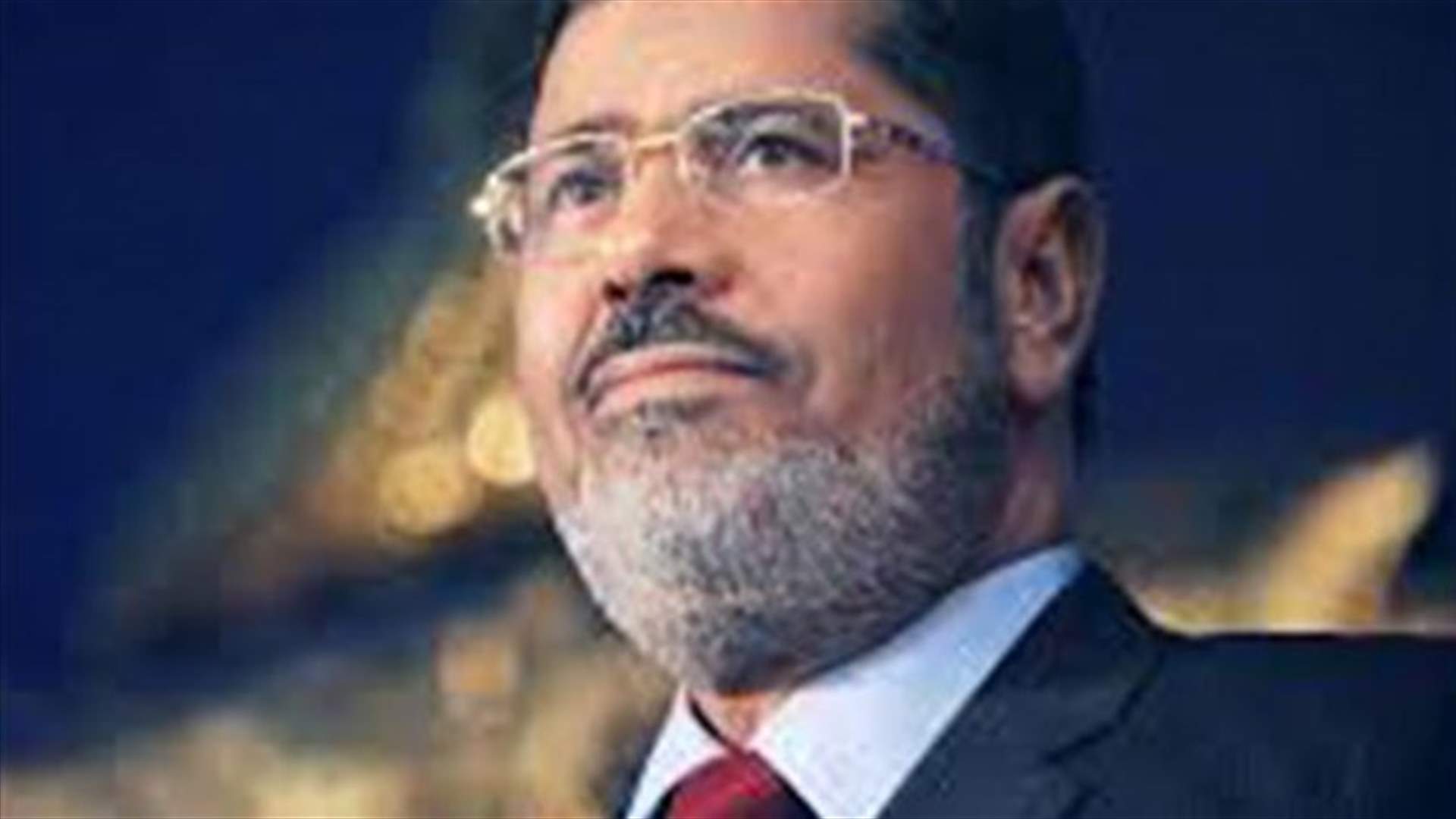 مرسي مصاب باعراض الانكار