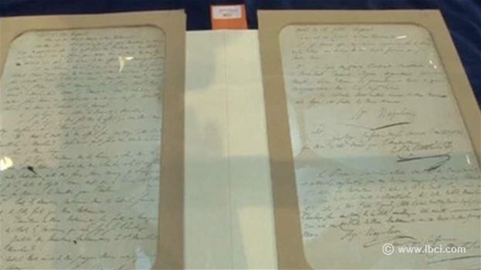 REPORT: Copy of Napoleon's will up for auction in Paris