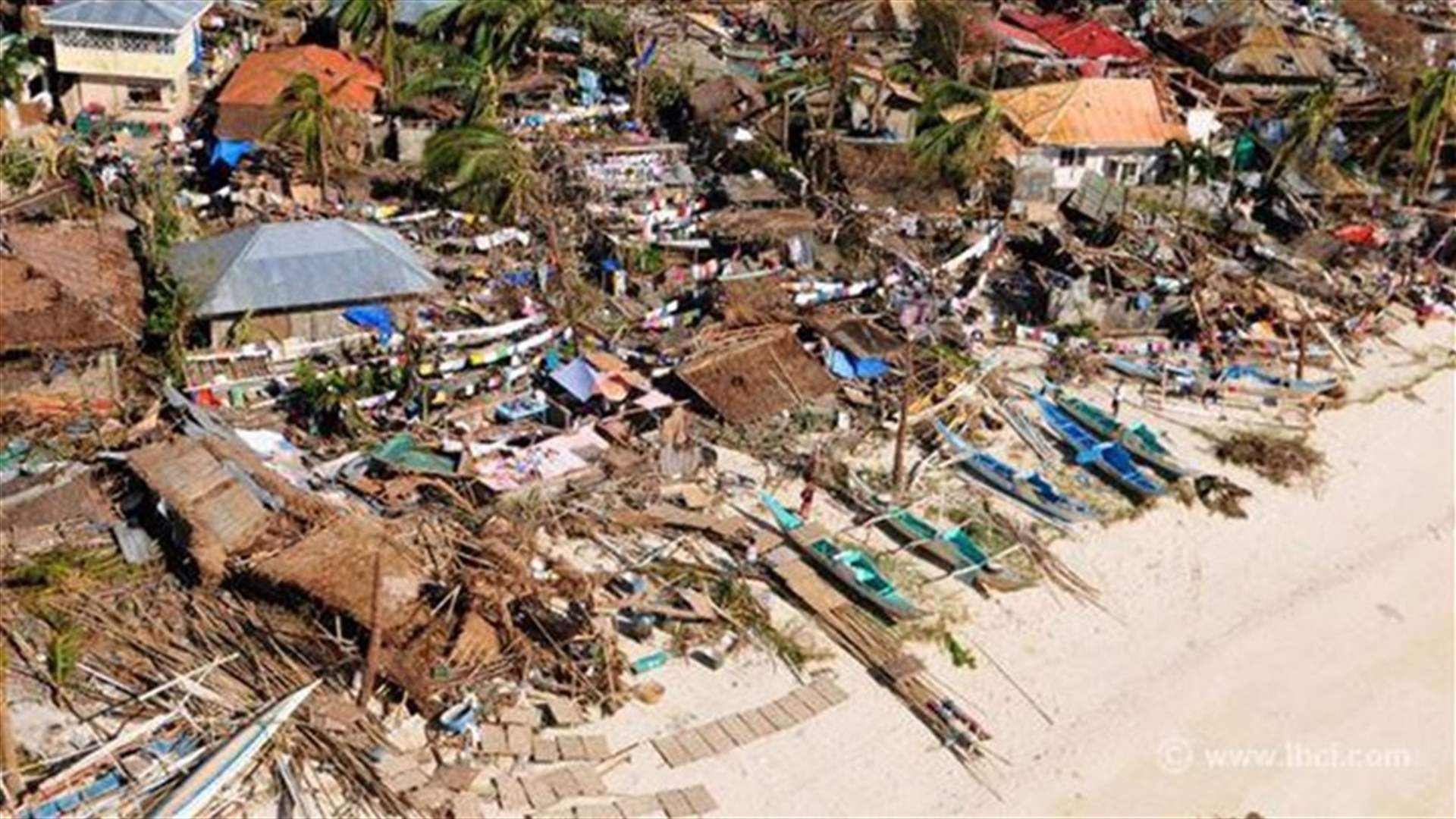 REPORT: Massive destruction" as typhoon kills at least 1,200 in Philippines, says Red Cross