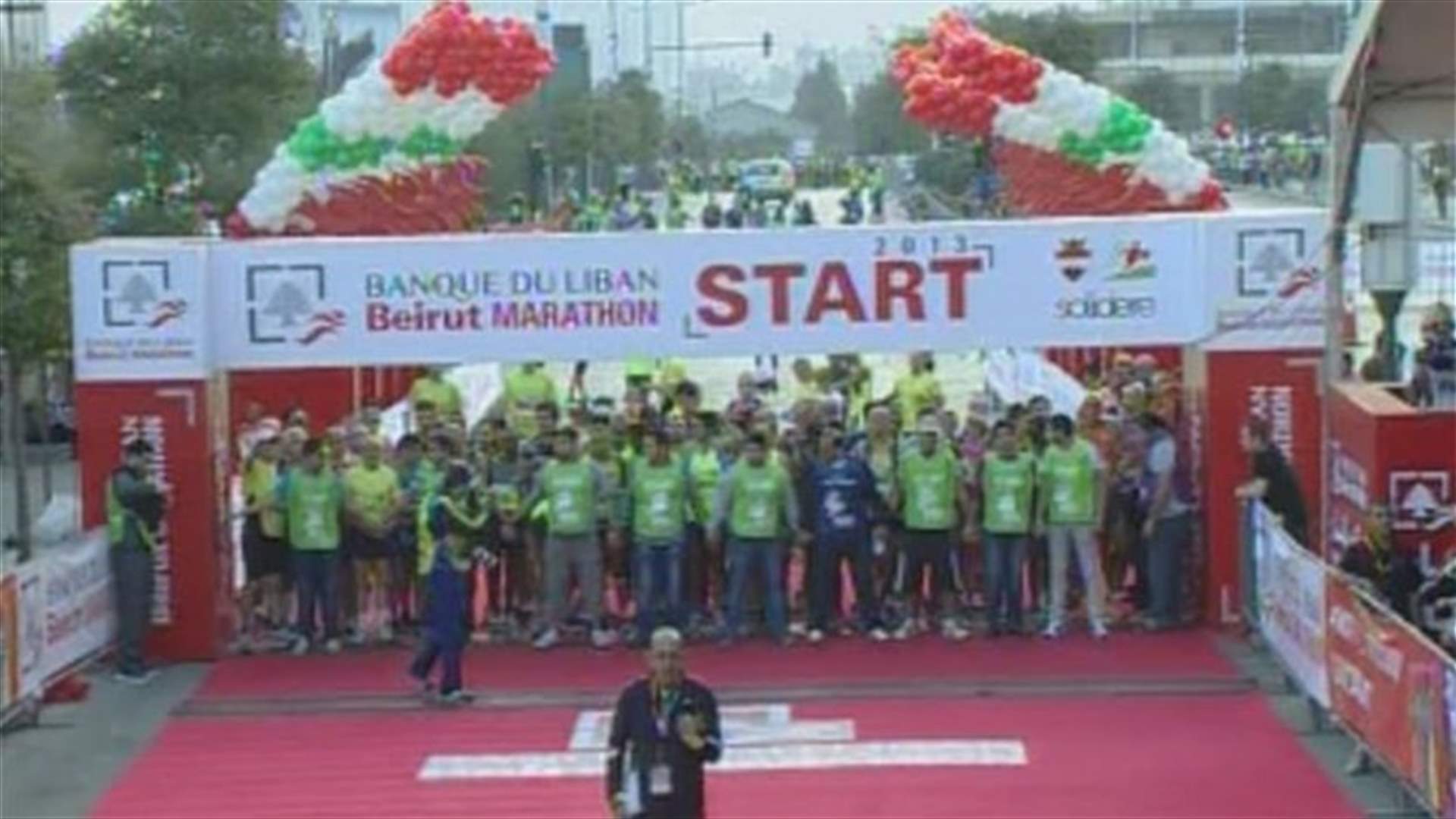 REPORT: Beirut Marathon kicks off with at least 36 thousand contestants