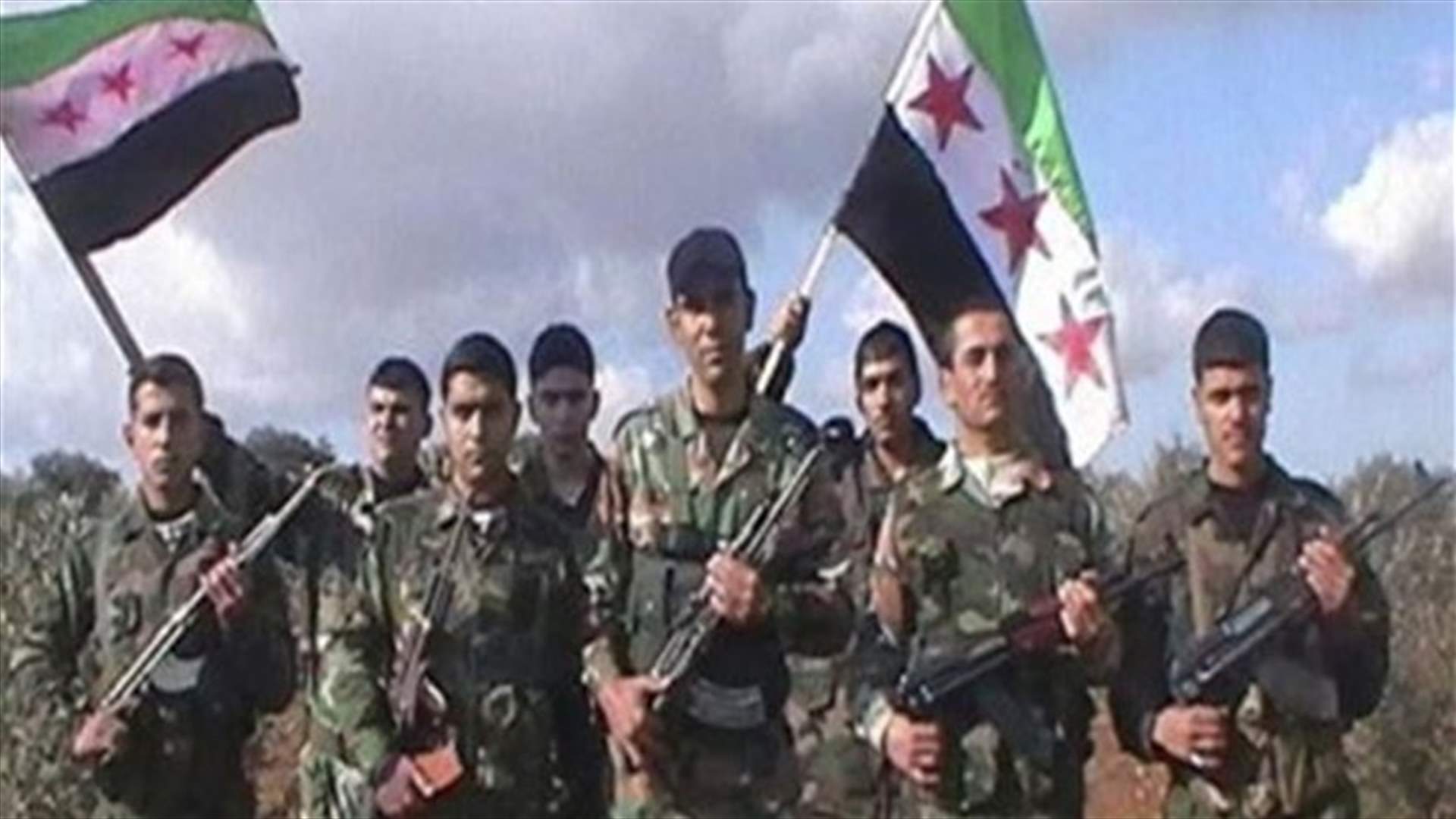 الجيش الحر يتابع اوضاع الجرحى من مكتب بمربع آل الحريري بقريطم