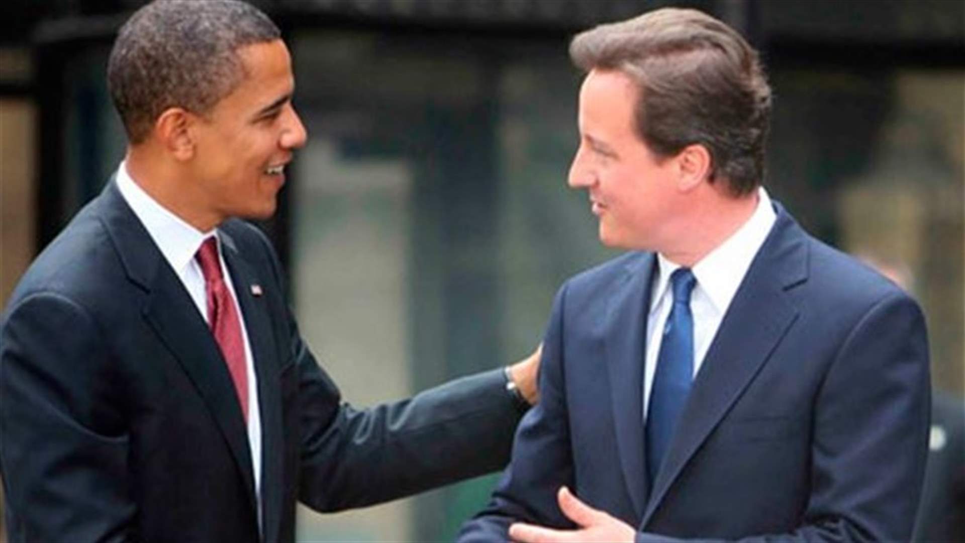 Obama, British leader discuss security challenges