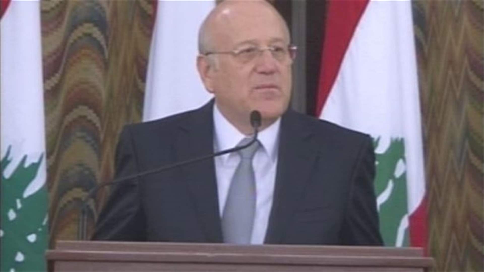 Caretaker PM Mikati says investment opportunities still available in Lebanon