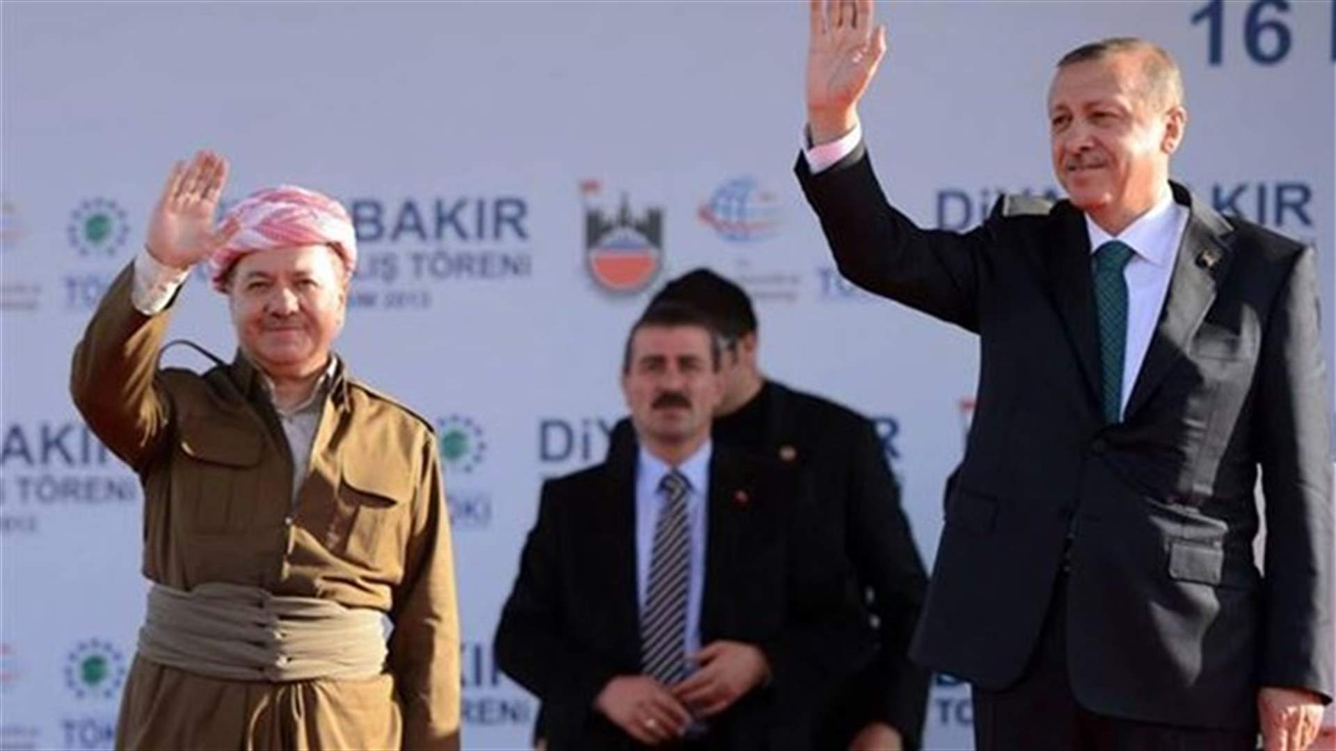 اردوغان في ديار بكر يحض الاكراد على دعم عملية السلام