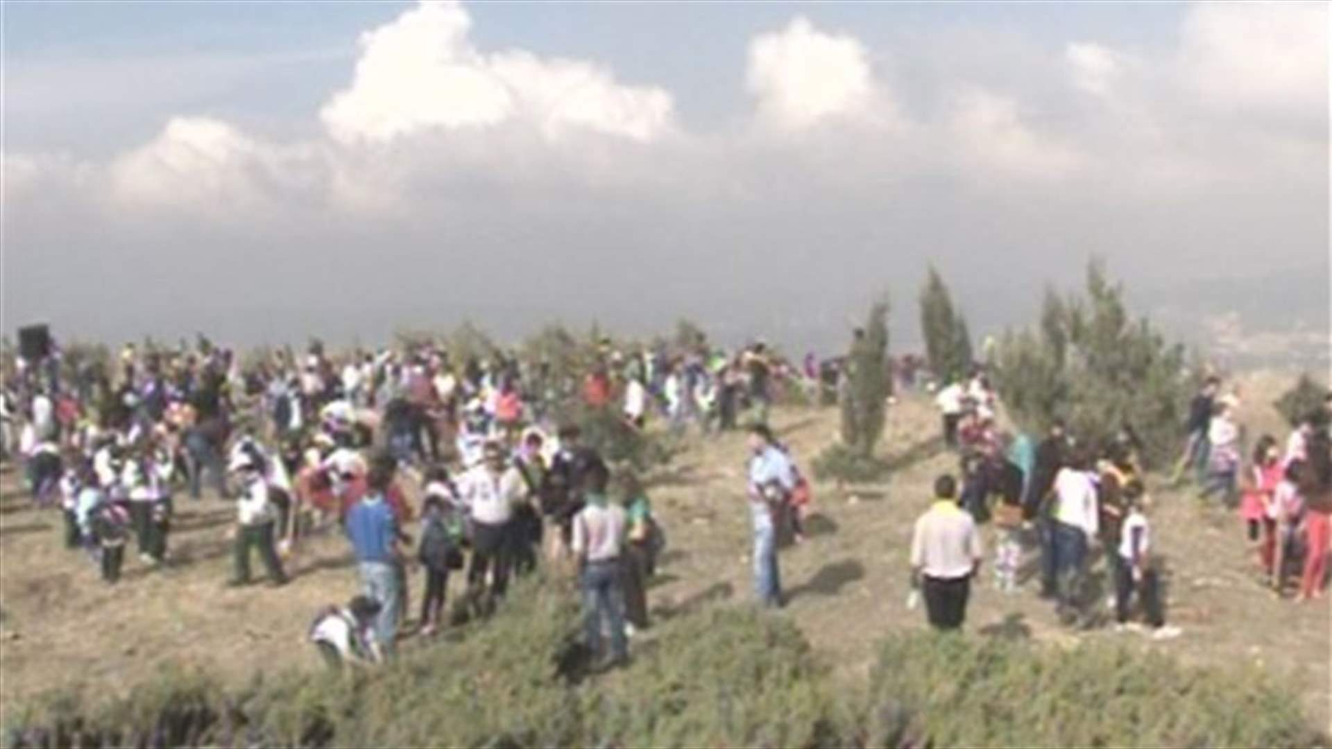REPORT: Cedar forest planted in honor of Rahbani Brothers in Hammana