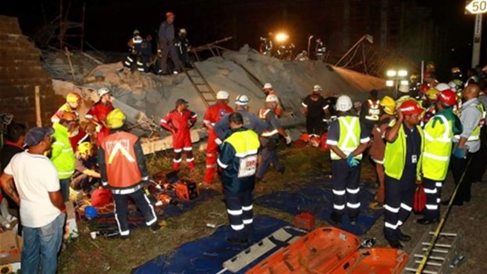 Rescue workers seek survivors after South Africa mall collapses