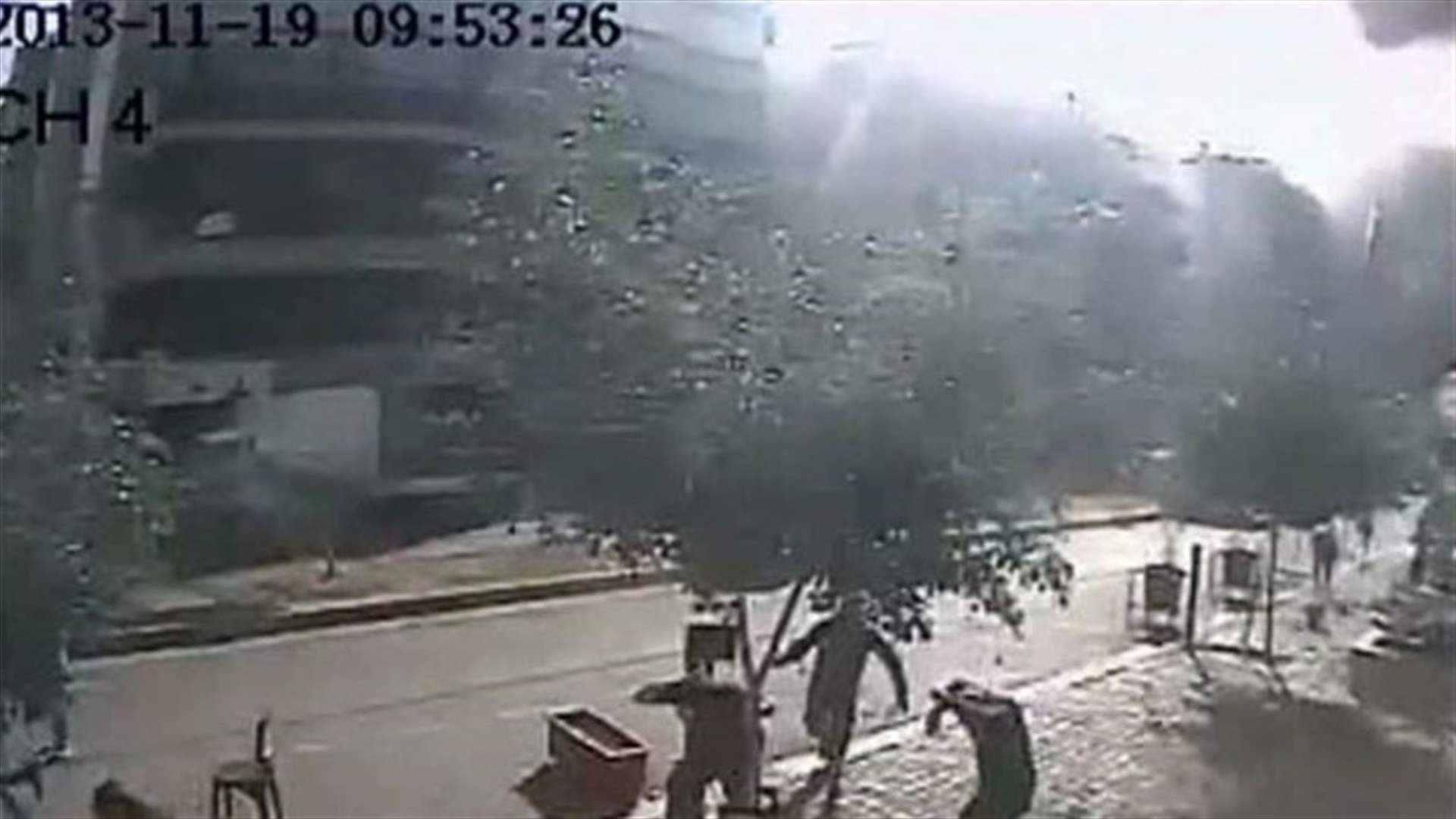 Video depicts Iranian Embassy twin blasts 