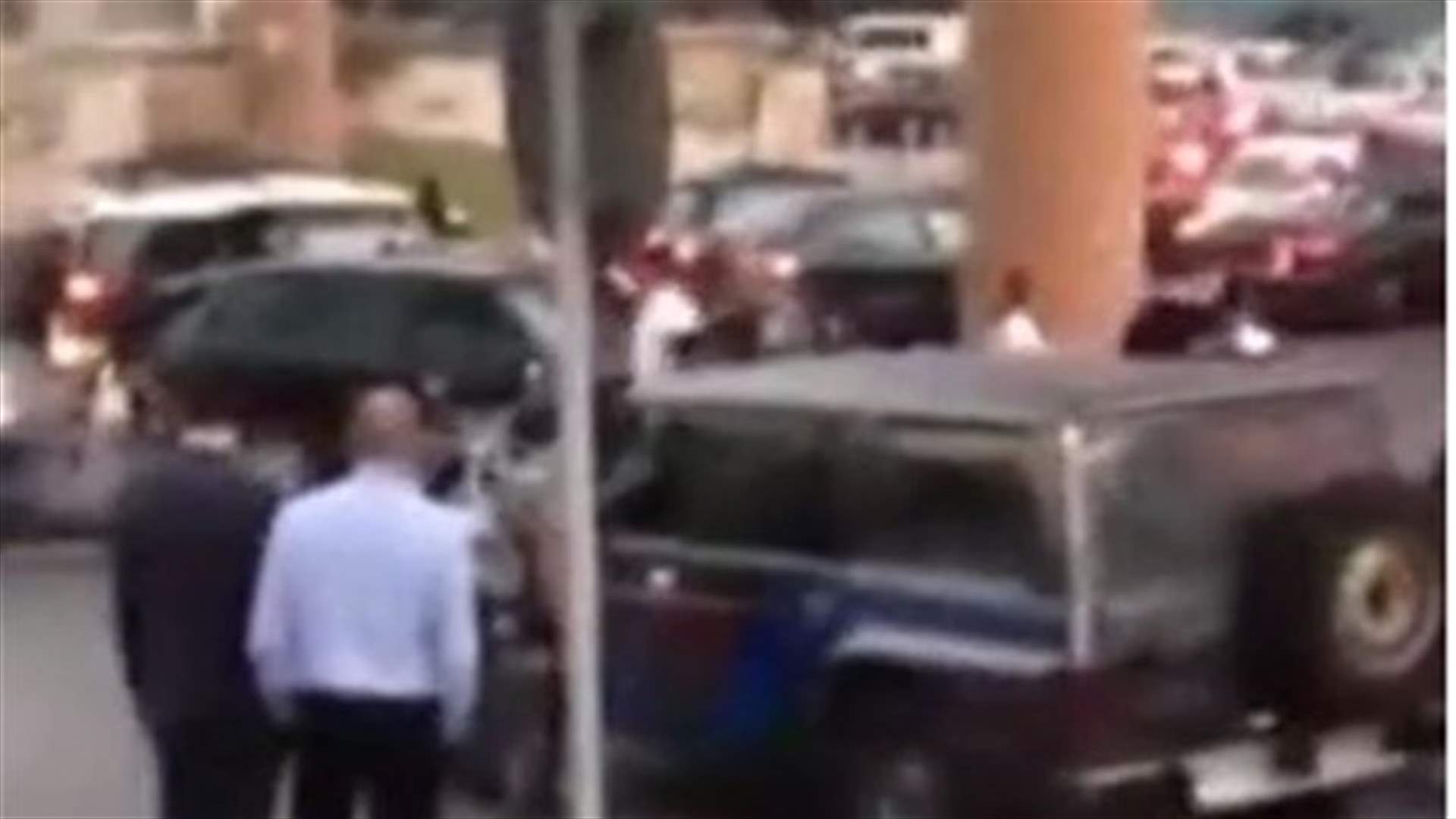 بالفيديو: نشل سيدة في الجديدة.. فأشبعه عنصر من الأمن ضرباً