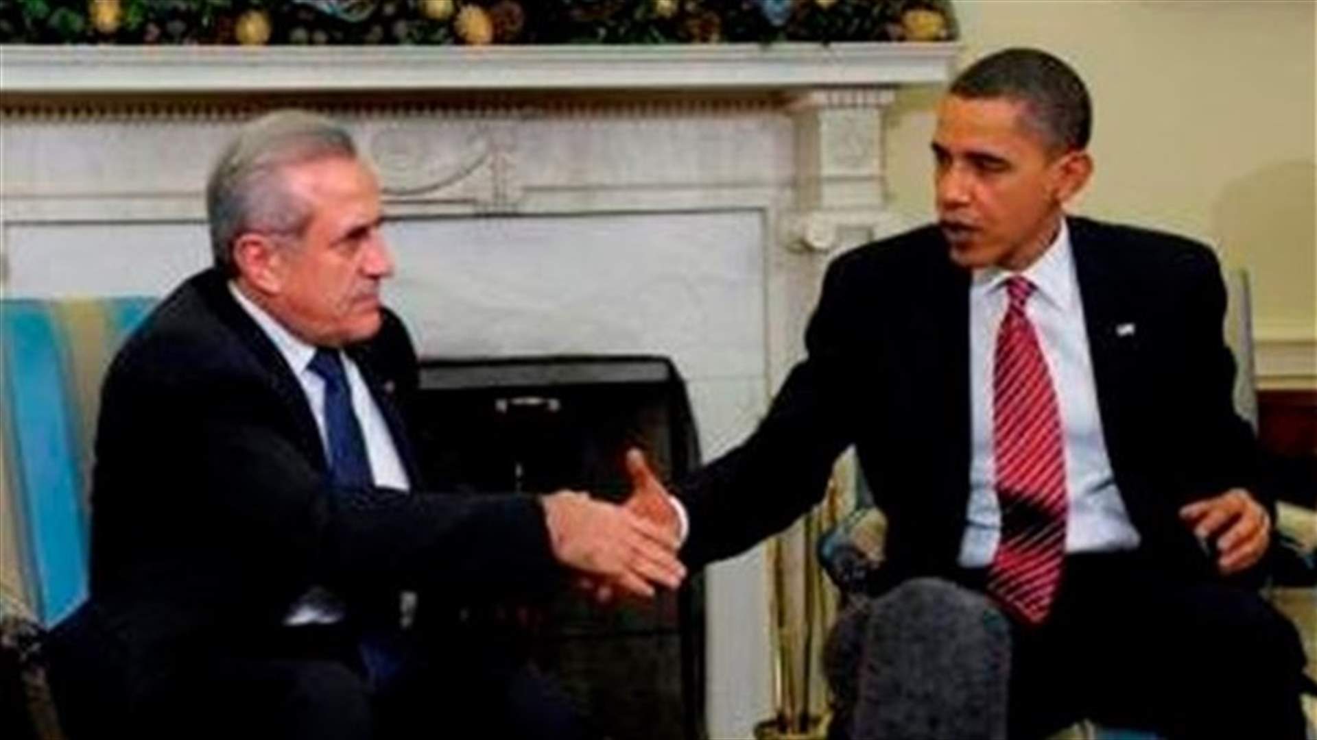 US Obama, UK Cameron send letters to President Sleiman, voice support to Lebanon