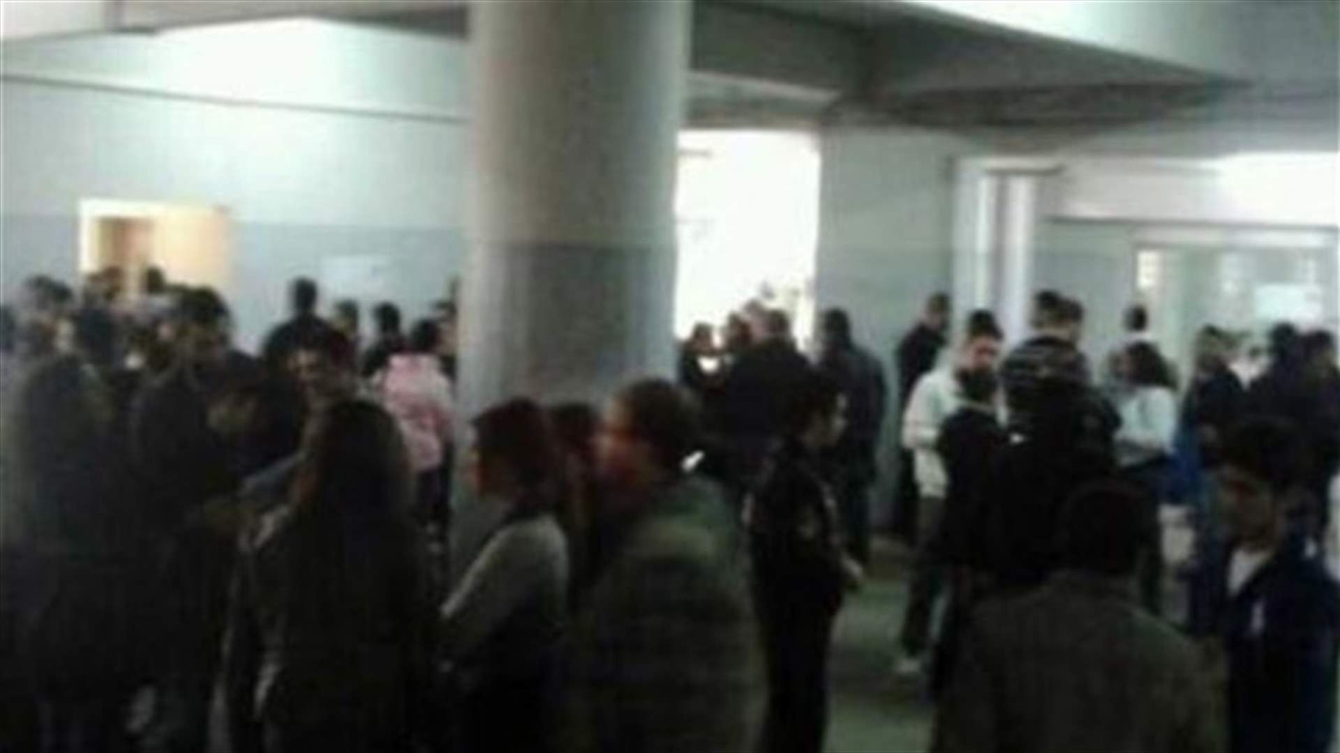اشكال في كلية الحقوق في جل الديب بين القوات والمردة