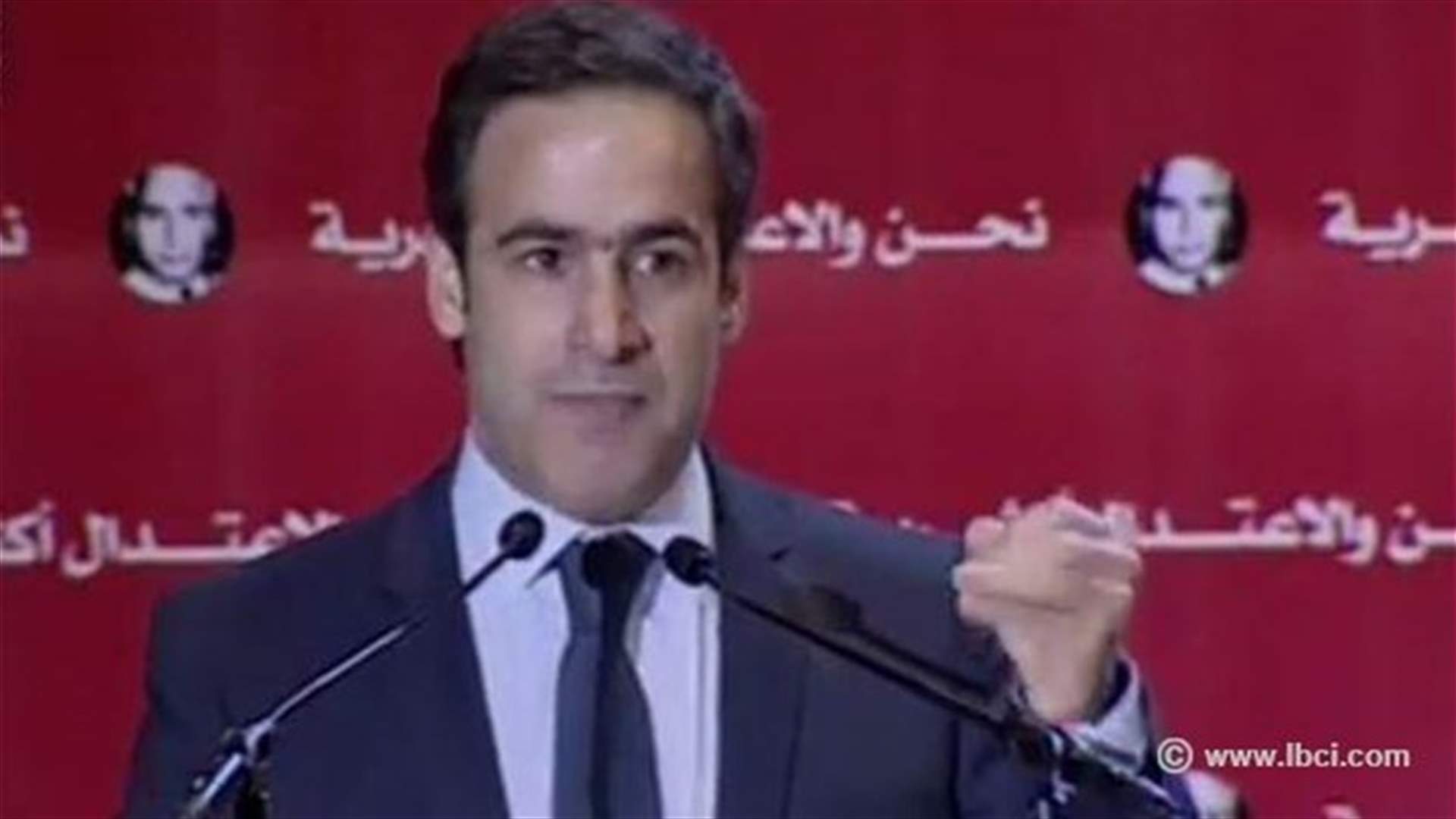 معوض في ذكرى اغتيال والده: لن نقبل بتسلط ايراني أو بحماية سورية
