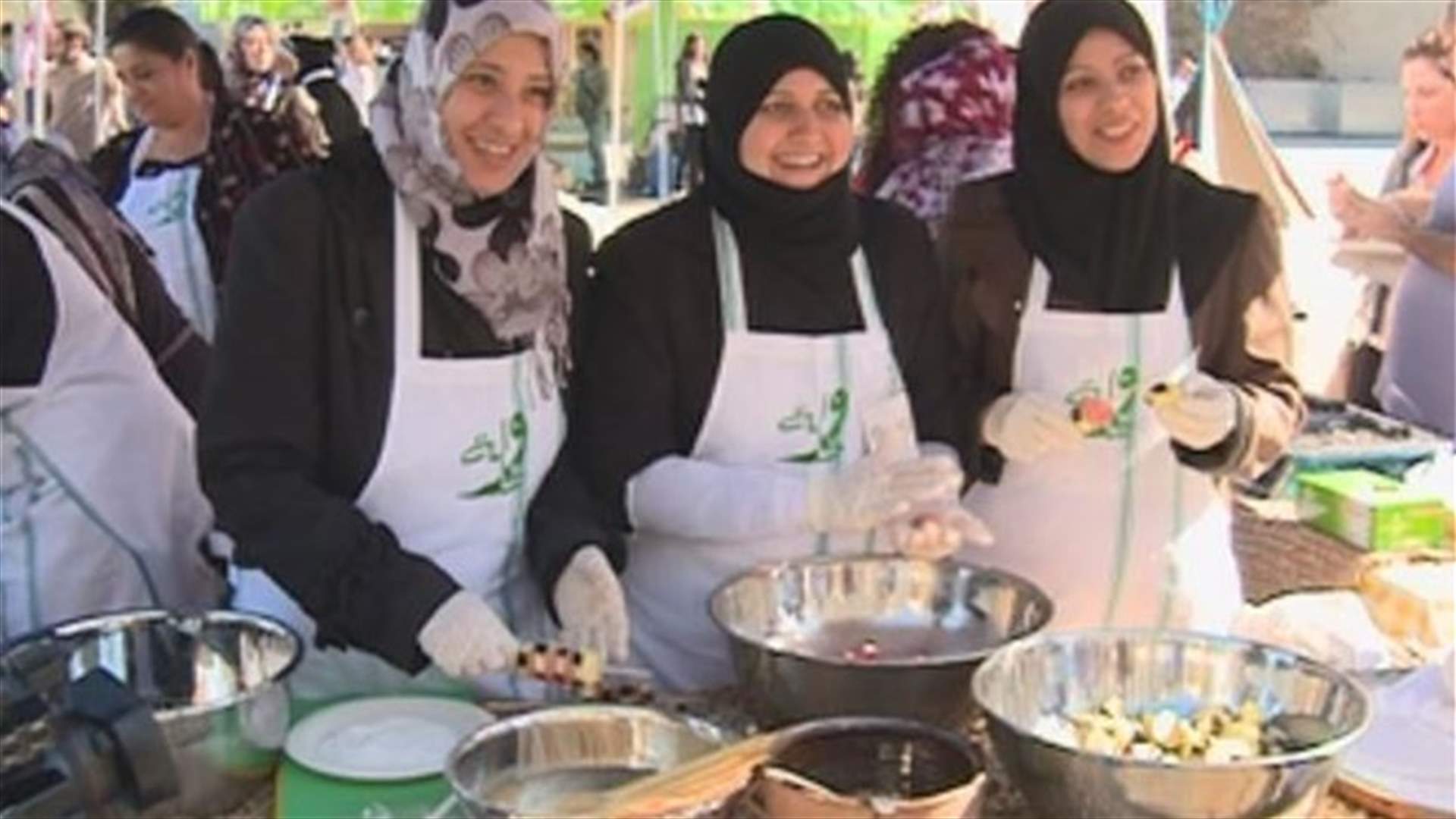 افتتاح  مشروع " أطايب زمان كان يا مكان " وسط بيروت