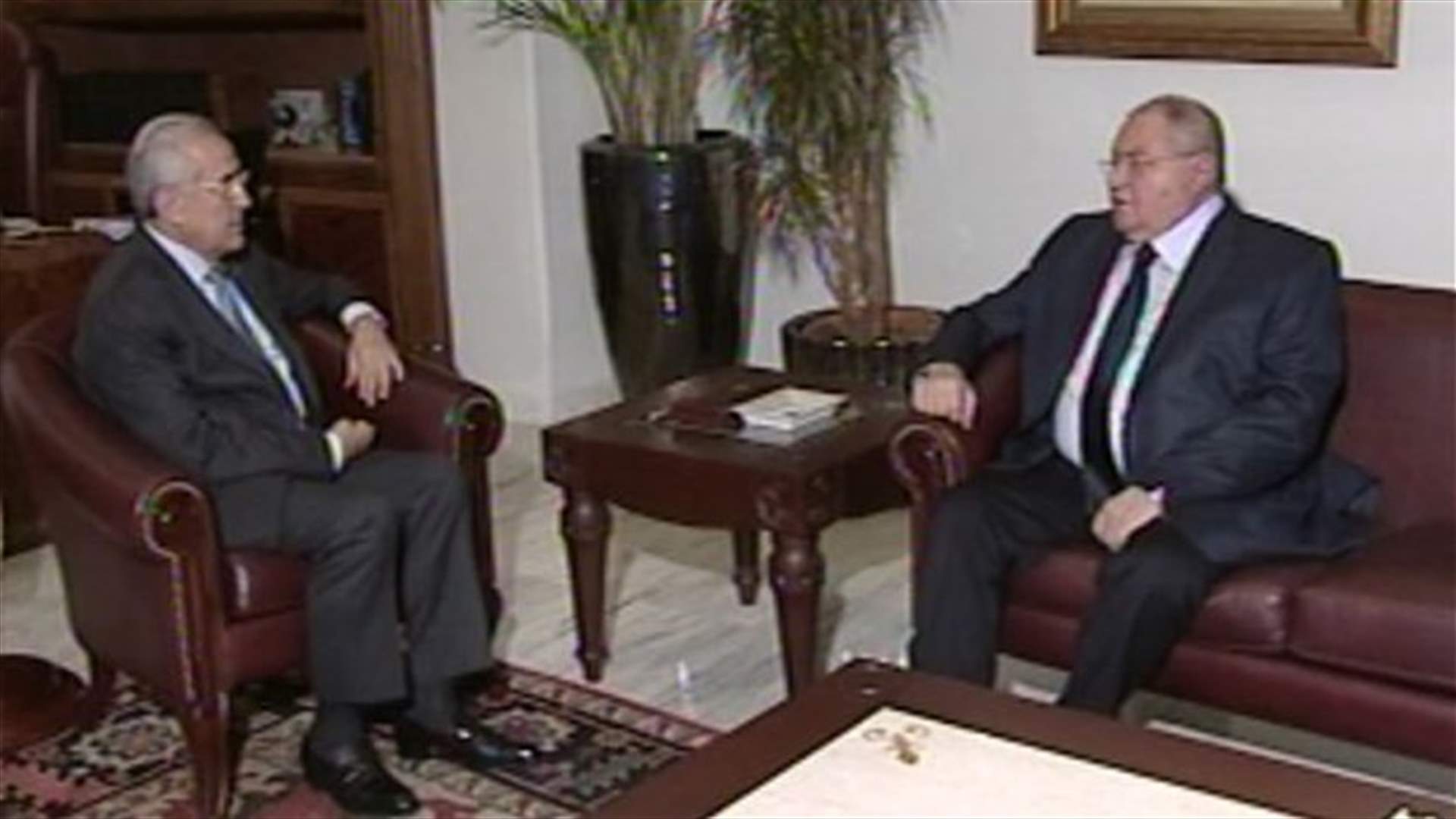 President Sleiman follows up on internal issues with concerned authorities