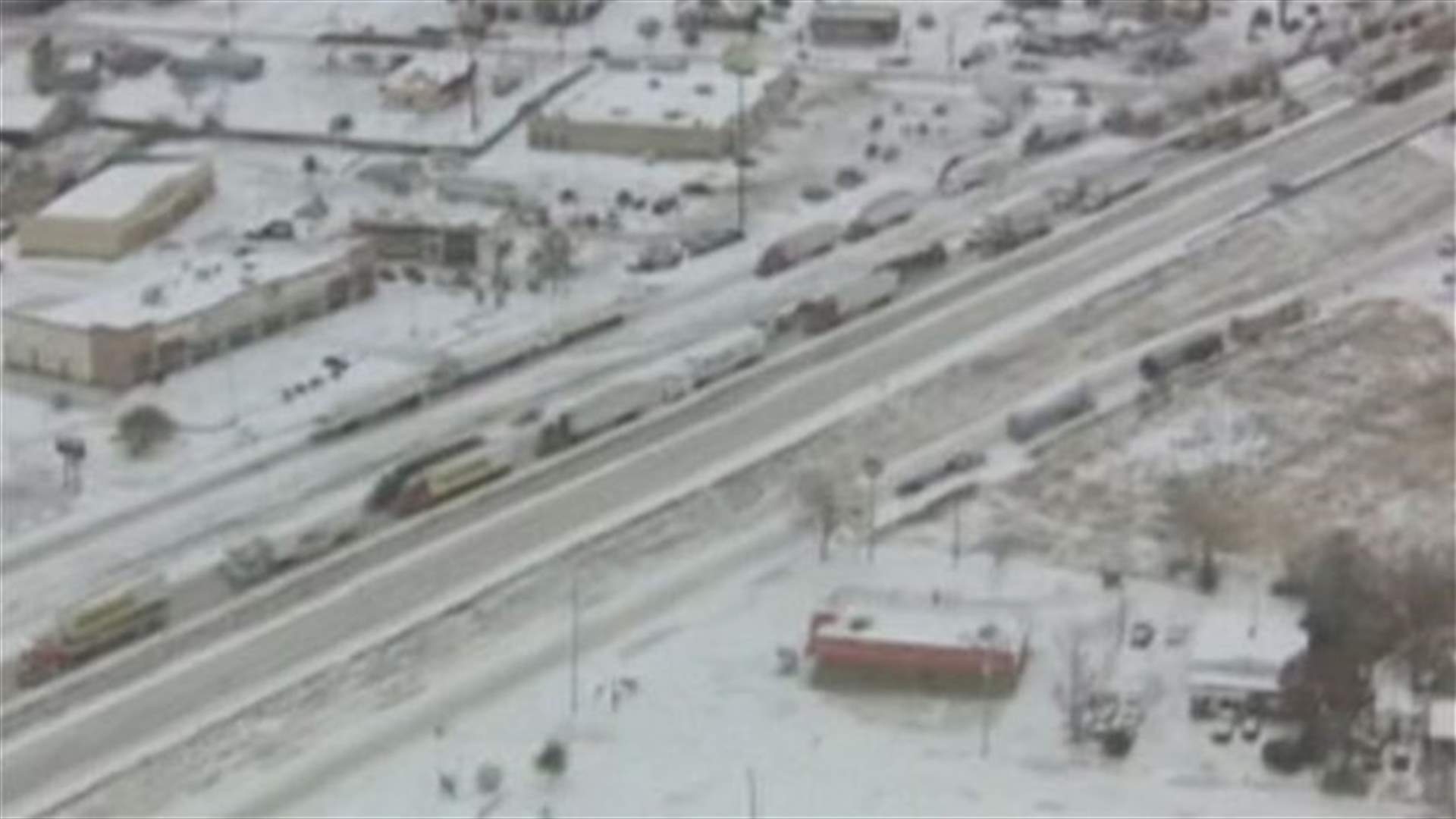 US ice storm causes blackouts, delays in Texas, Arkansas